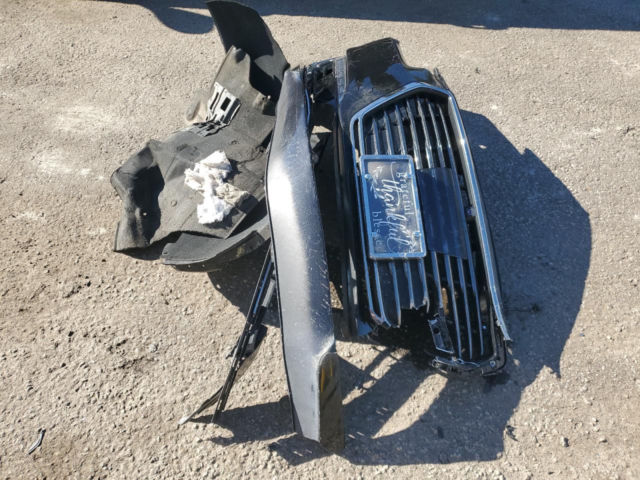 2019 Genesis G90 VIN KMTF54JHXKU059223 Copart auction photo, front end damage thumbnail 12