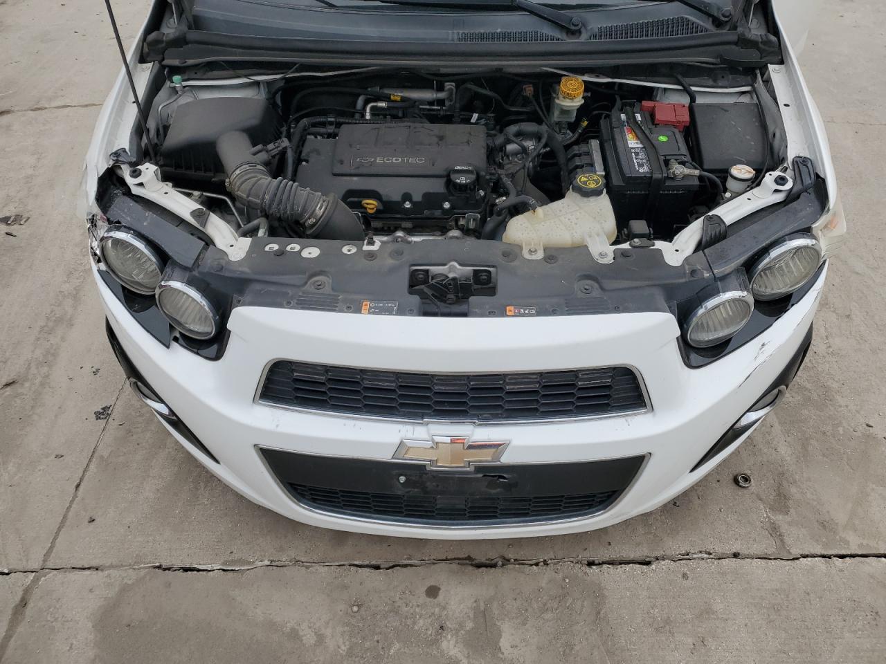 2016 Chevrolet Sonic VIN 1G1JE6SB5G4142265 Copart auction photo, front end / side damage thumbnail 11