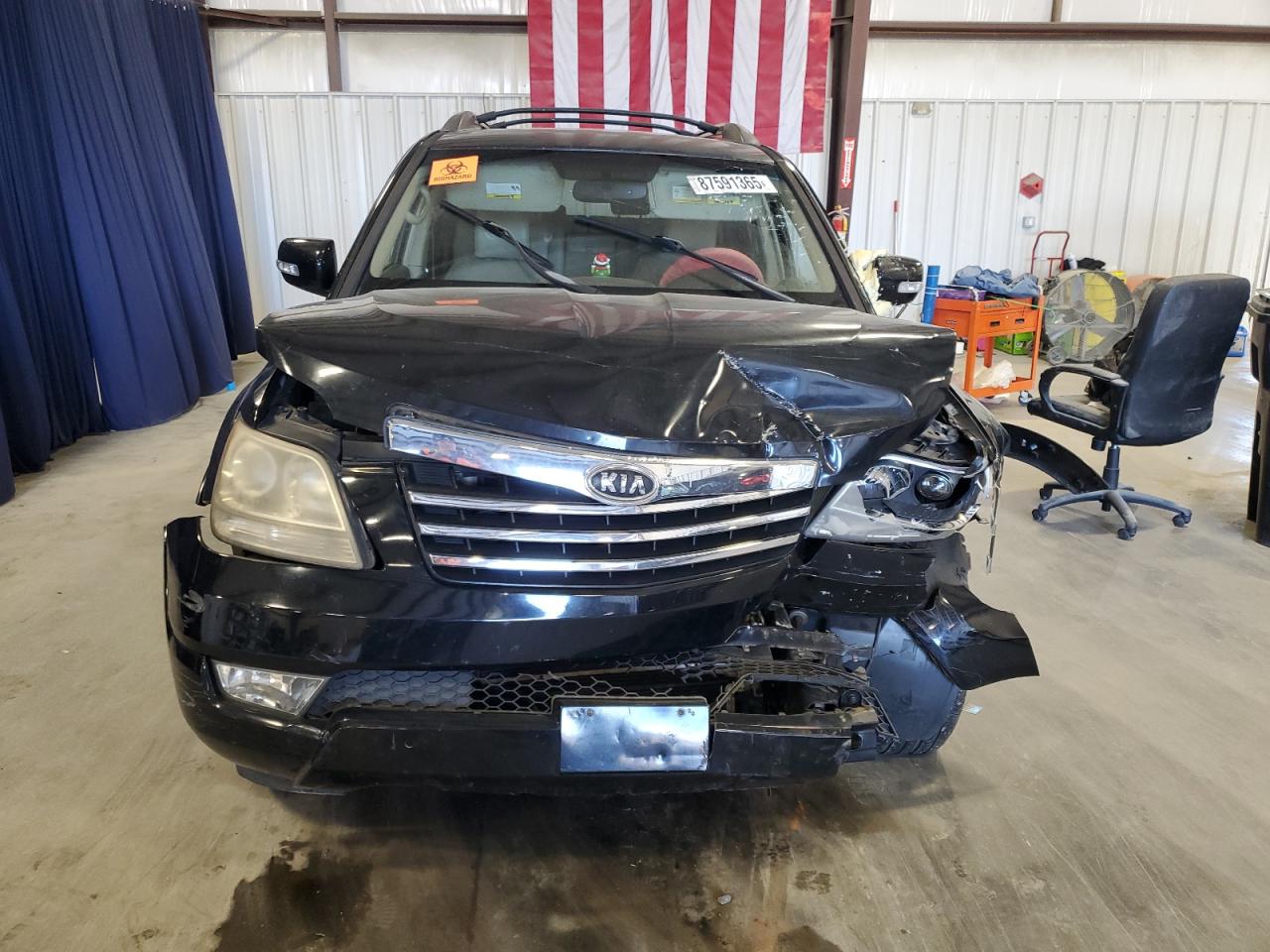 2009 KIA Mohave (borrego) VIN KNDJJ741595023156 Copart auction photo, front end / rear end damage thumbnail 5