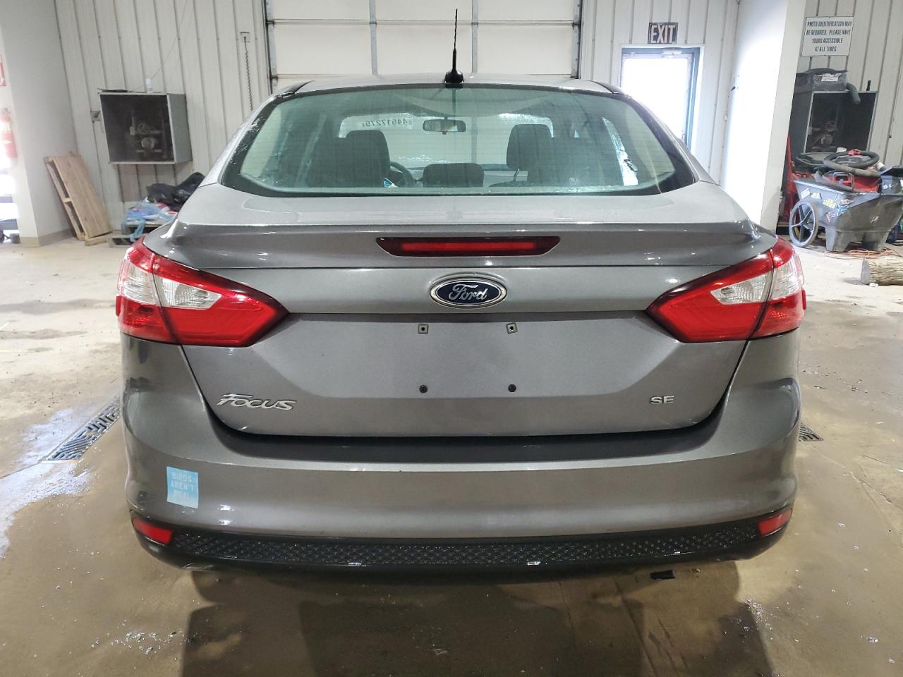 2012 Ford Focus VIN 1FAHP3F23CL189955 Copart auction photo, front end damage thumbnail 6