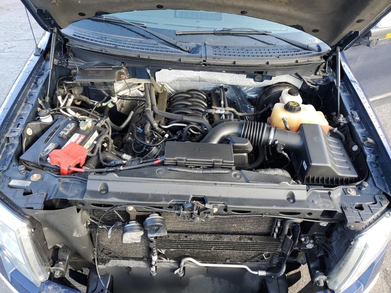 2012 Ford F-150 VIN 1FTFX1CF3CFC11173 Copart auction photo, side / front end damage thumbnail 12