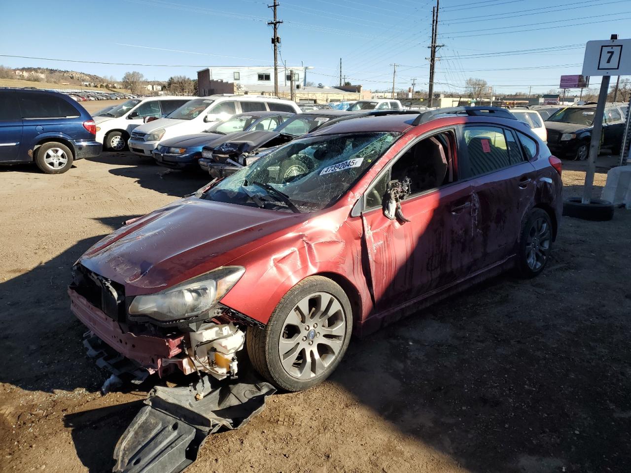 2015 Subaru Impreza VIN JF1GPAT62FH253059