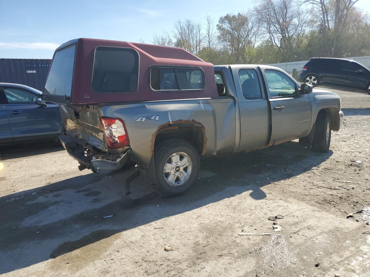 2012 Chevrolet Silverado VIN 1GCRKPEA4CZ162886 Copart auction photo, rear end damage thumbnail 3