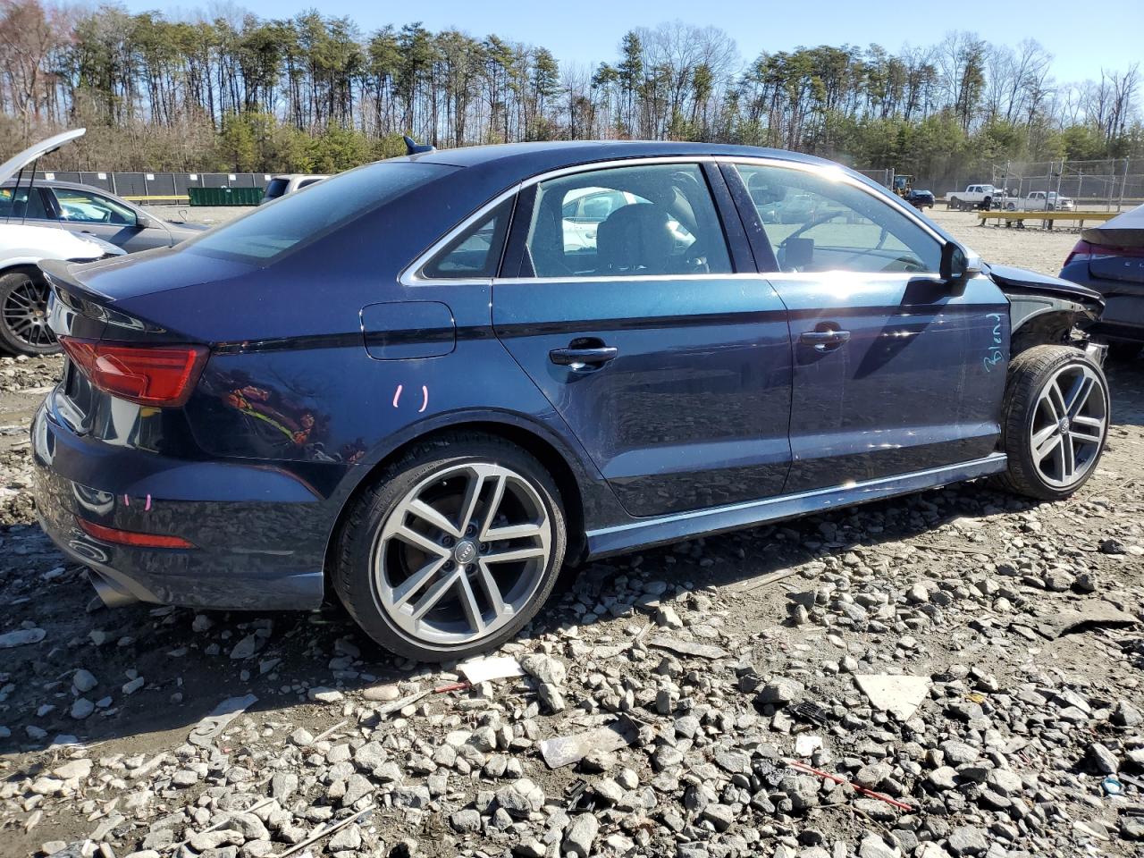2018 Audi A3 VIN WAUJ8GFF3J1008507 Copart auction photo, front end damage thumbnail 3