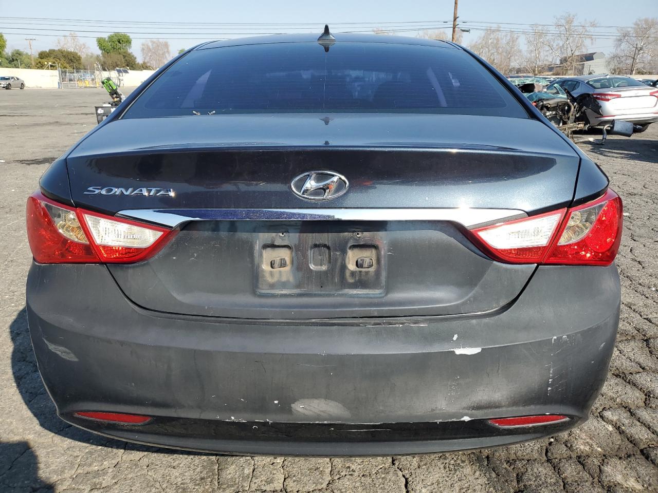 2013 Hyundai Sonata VIN 5NPEB4AC3DH758293 Copart auction photo, vandalism damage thumbnail 6