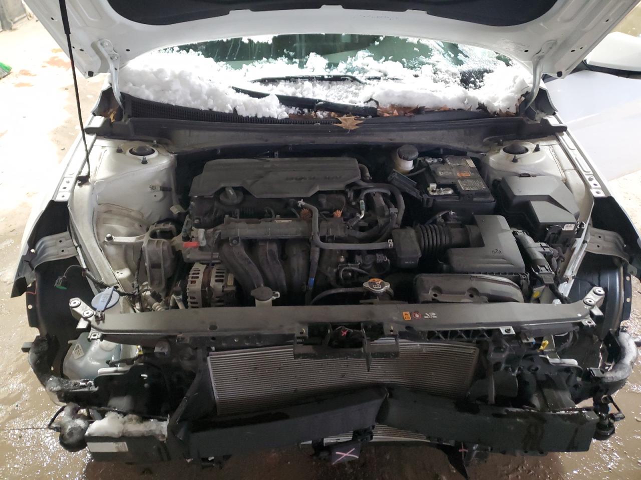 2021 Hyundai Elantra VIN 5NPLS4AG7MH039591 Copart auction photo, front end / minor dent/scratches damage thumbnail 11