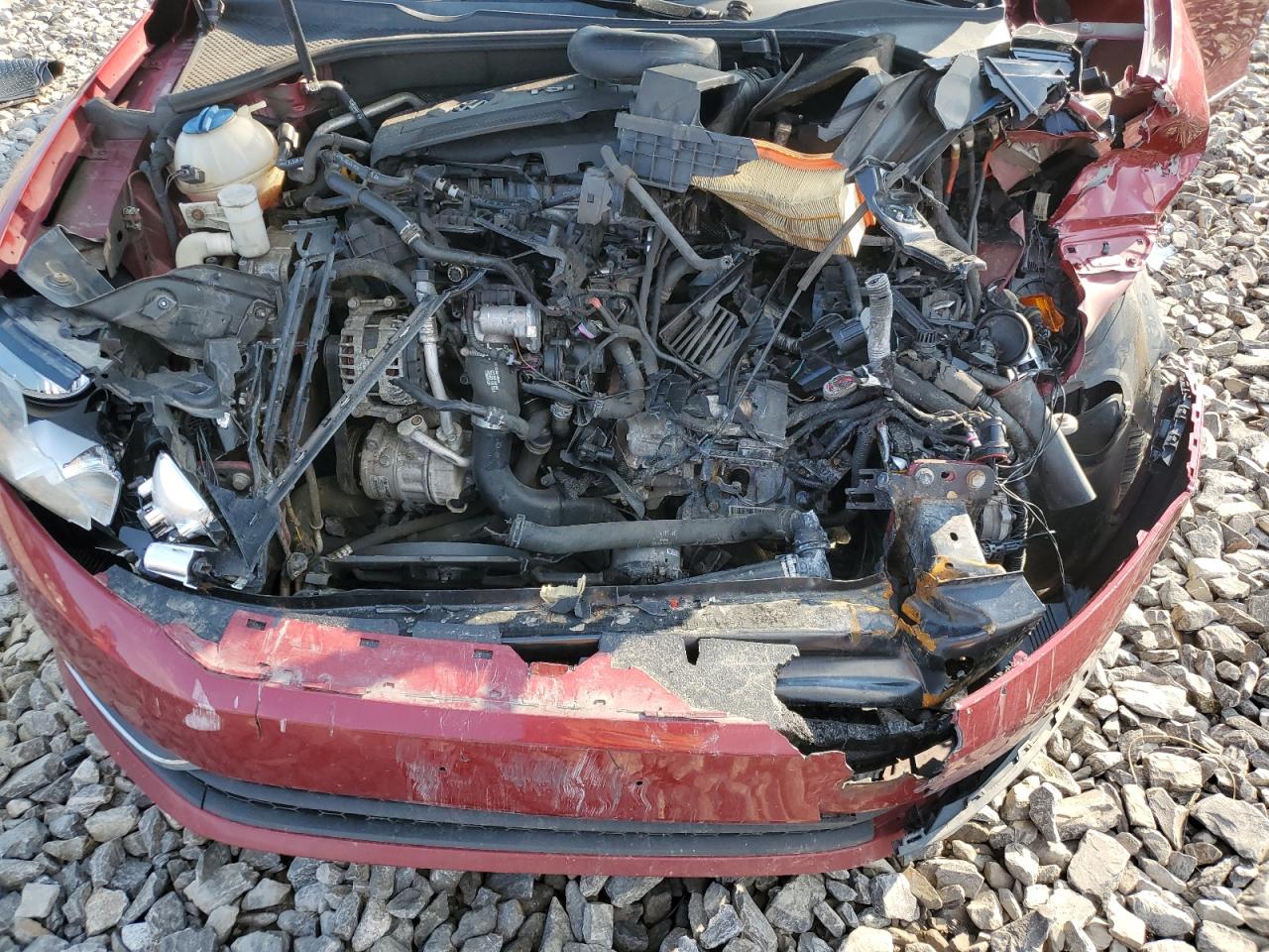 2015 Volkswagen Passat VIN 1VWBT7A36FC004270 Copart auction photo, front end damage thumbnail 12