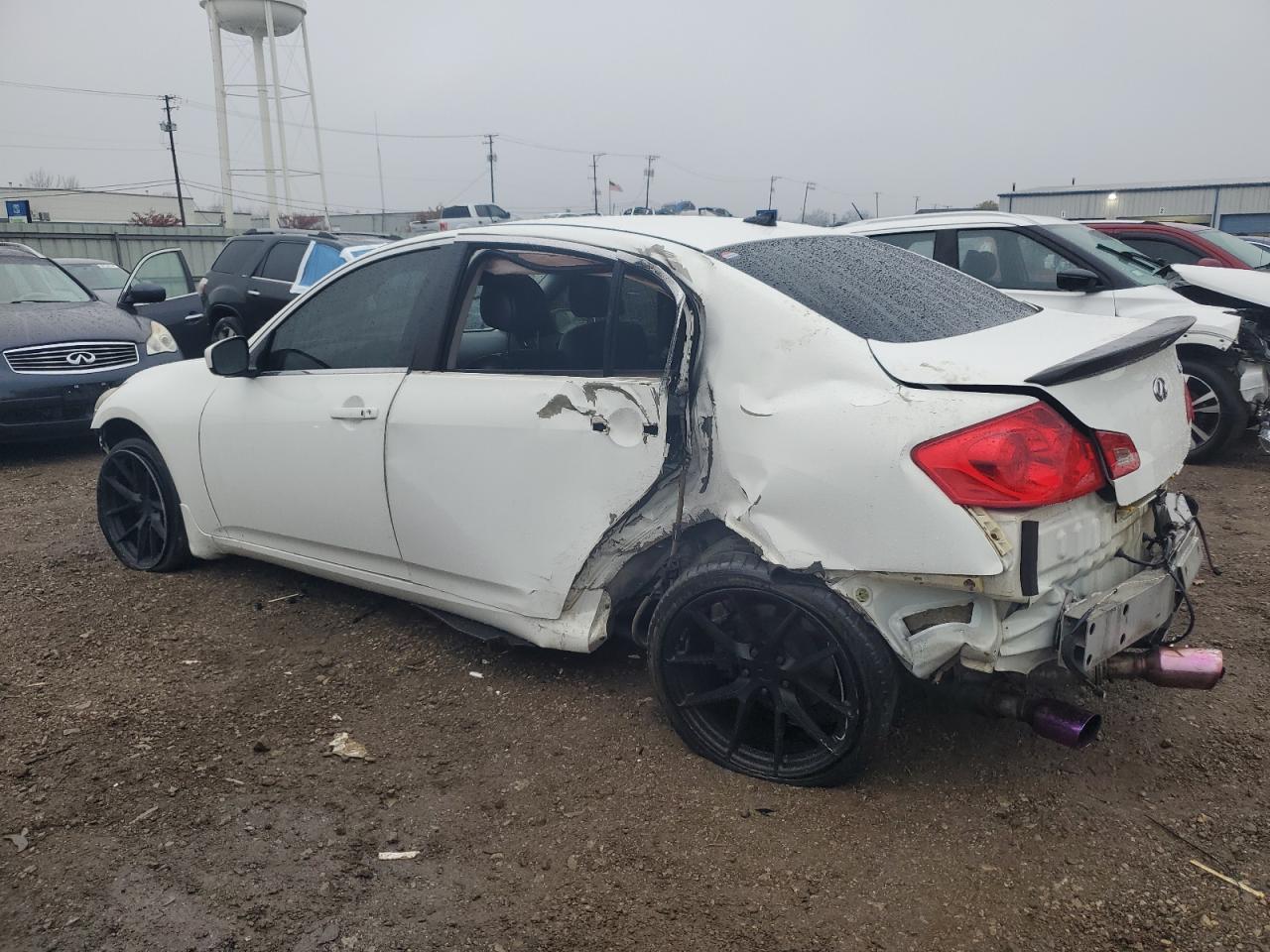 2013 Infiniti EX VIN JN1CV6AR6DM767609 Copart auction photo, all over damage thumbnail 2