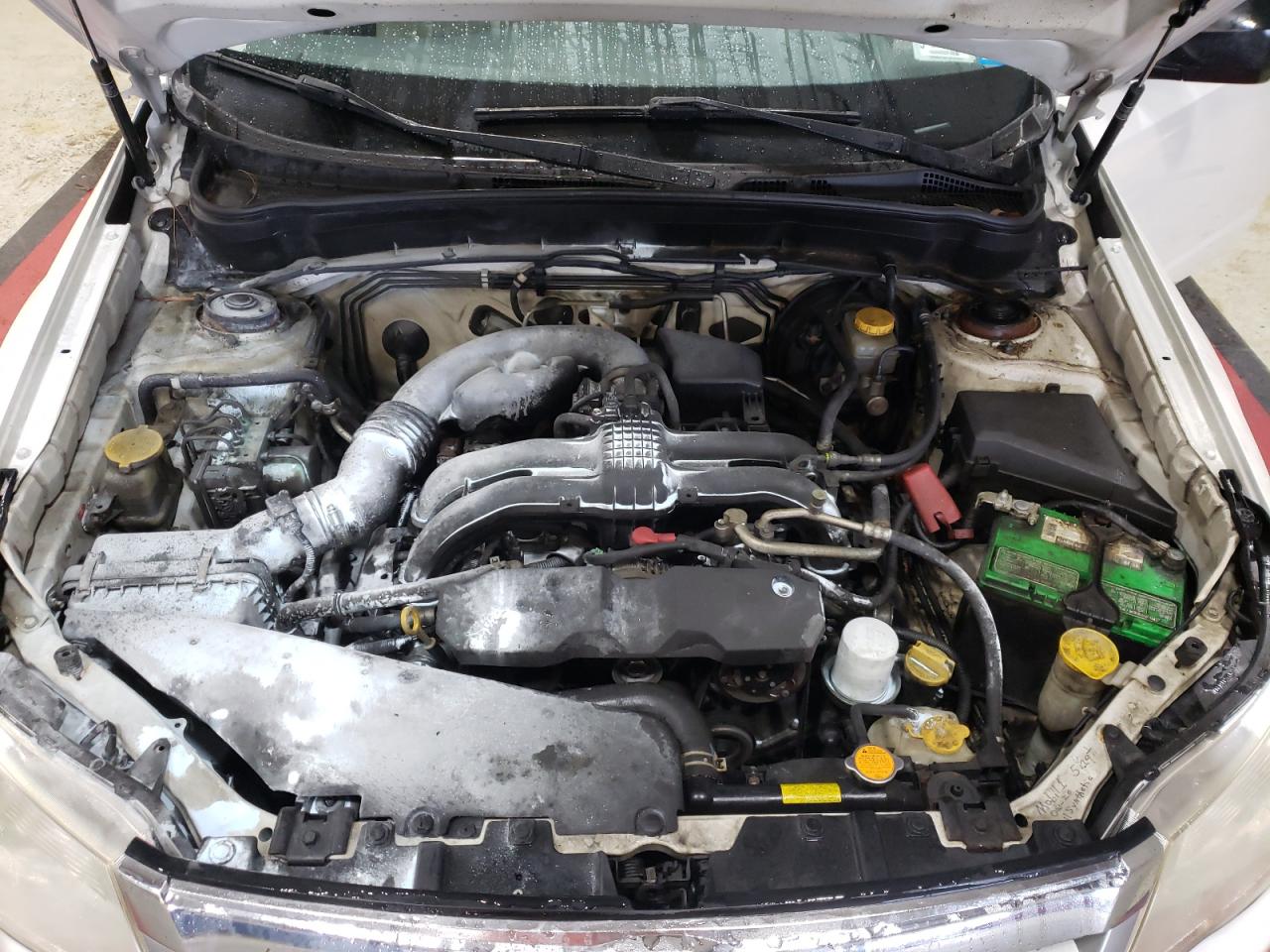 2013 Subaru Forester VIN JF2SHABCXDH419853 Copart auction photo, burn - engine damage thumbnail 12