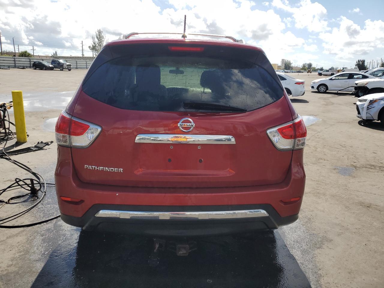 2015 Nissan Pathfinder VIN 5N1AR2MN9FC721819 Copart auction photo, mechanical / side damage thumbnail 6