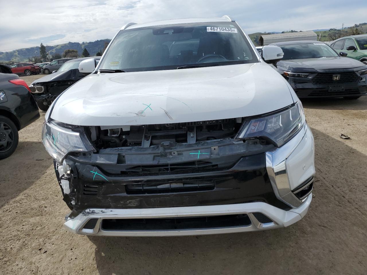 2019 Mitsubishi Outlander VIN JA4J24A58KZ048922 Copart auction photo, front end / rear end damage thumbnail 5