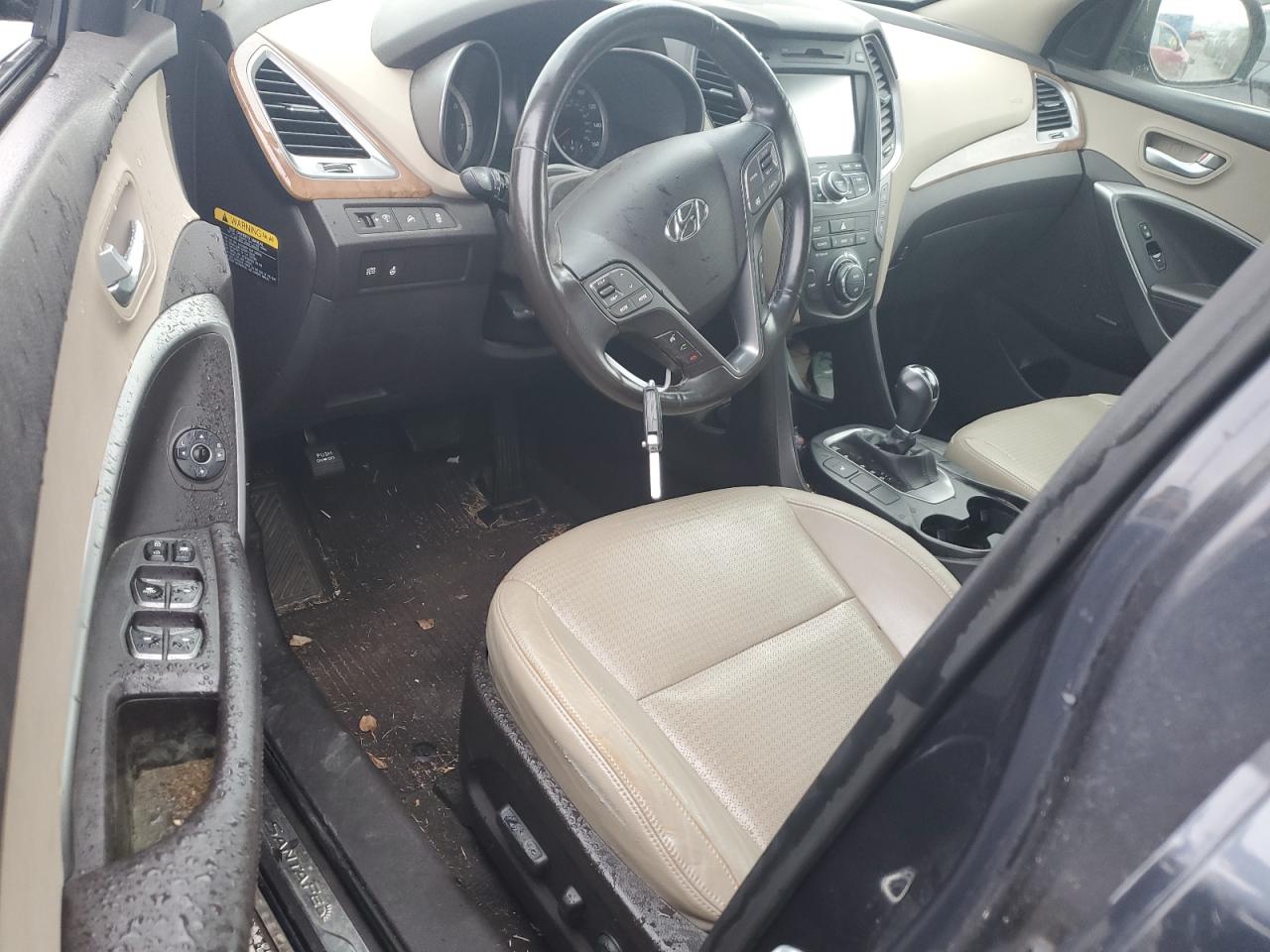 2013 Hyundai Santa Fe VIN KM8SN4HF5DU013346 Copart auction photo, mechanical damage thumbnail 8
