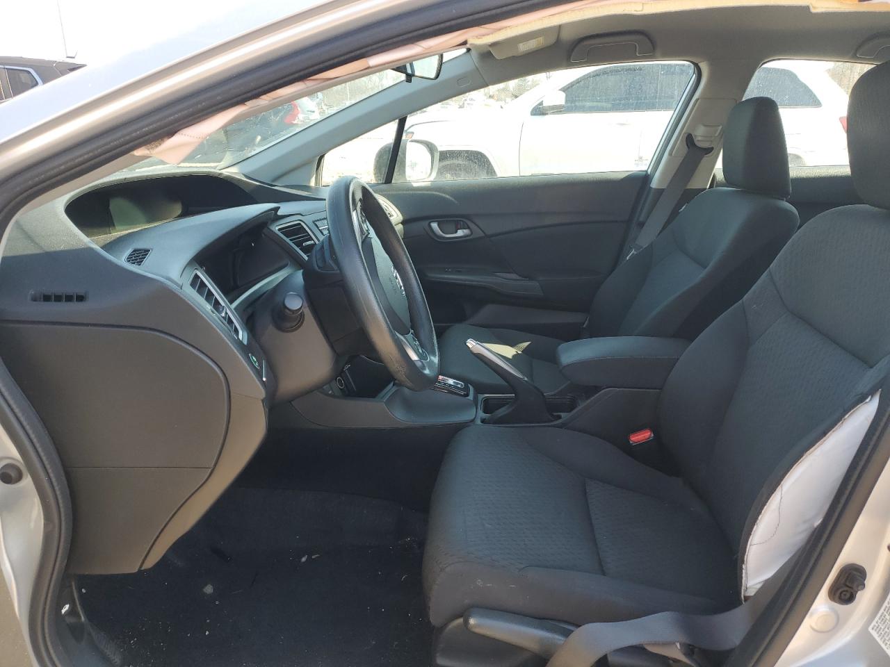 2015 Honda Civic VIN 19XFB2F55FE018562 Copart auction photo, front end / side damage thumbnail 7
