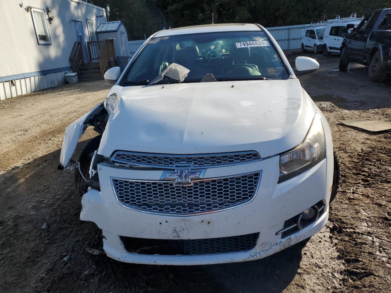 2012 Chevrolet Cruze VIN 1G1PG5SC4C7234077 Copart auction photo, front end / minor dent/scratches damage thumbnail 5