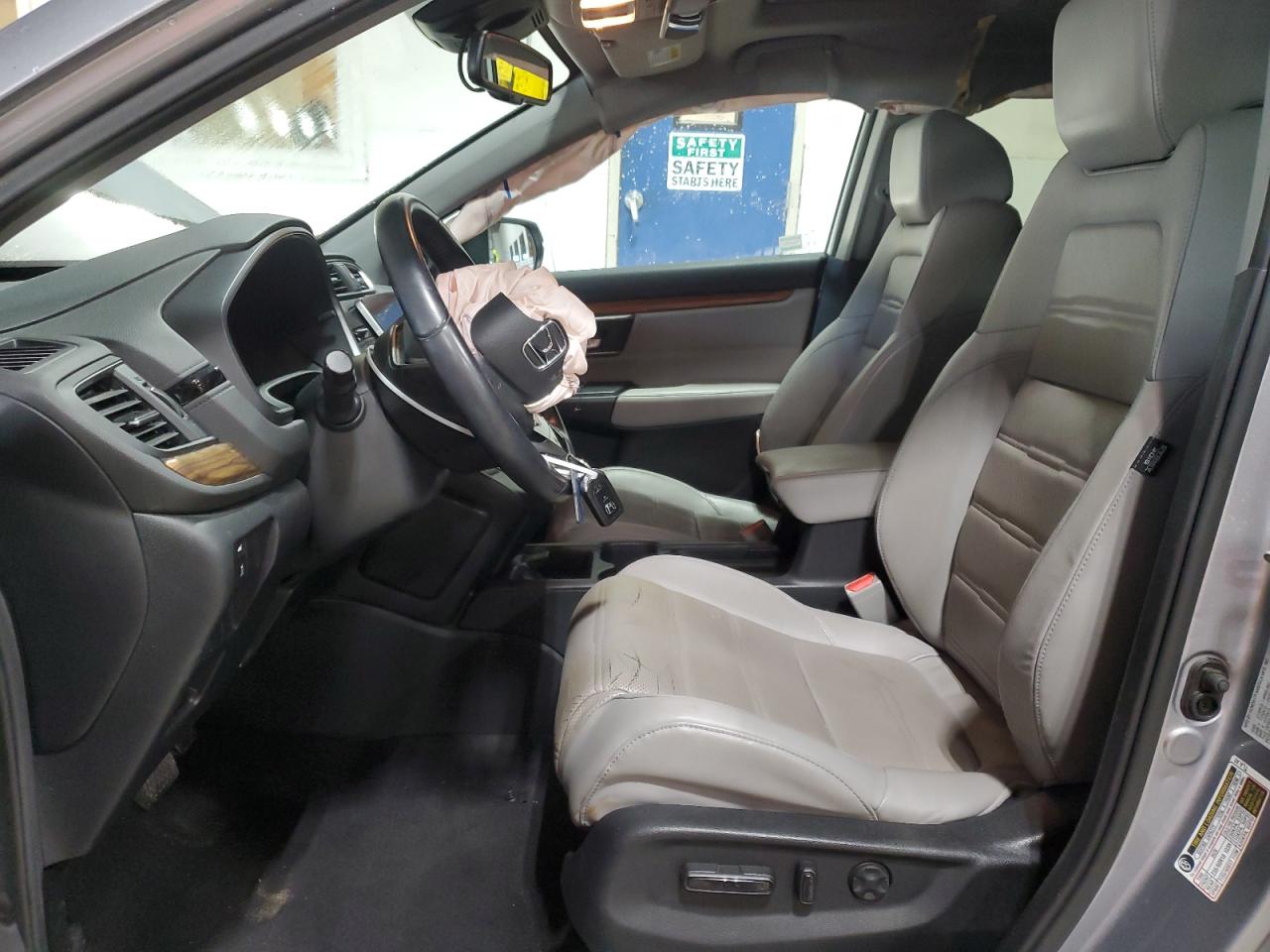 2017 Honda CR-V VIN 5J6RW2H86HL021791 Copart auction photo, front end / side damage thumbnail 7