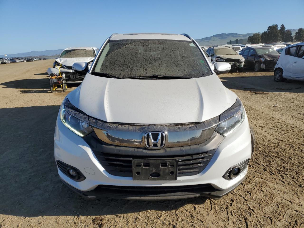 2022 Honda HR-V VIN 3CZRU5H50NM733236 Copart auction photo, front end damage thumbnail 5