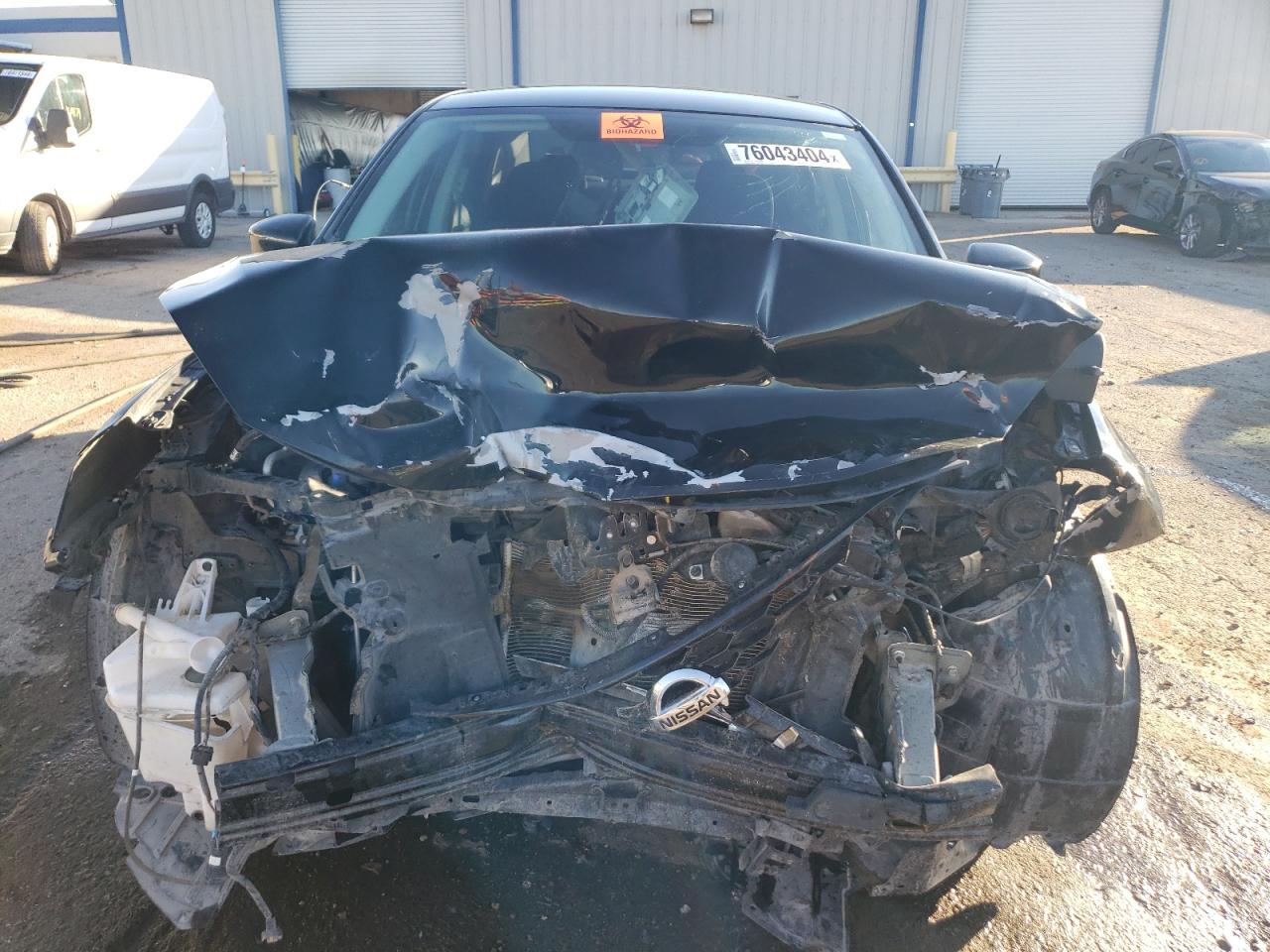 2019 Nissan Sentra VIN 3N1AB7AP6KY271644 Copart auction photo, front end / side damage thumbnail 5