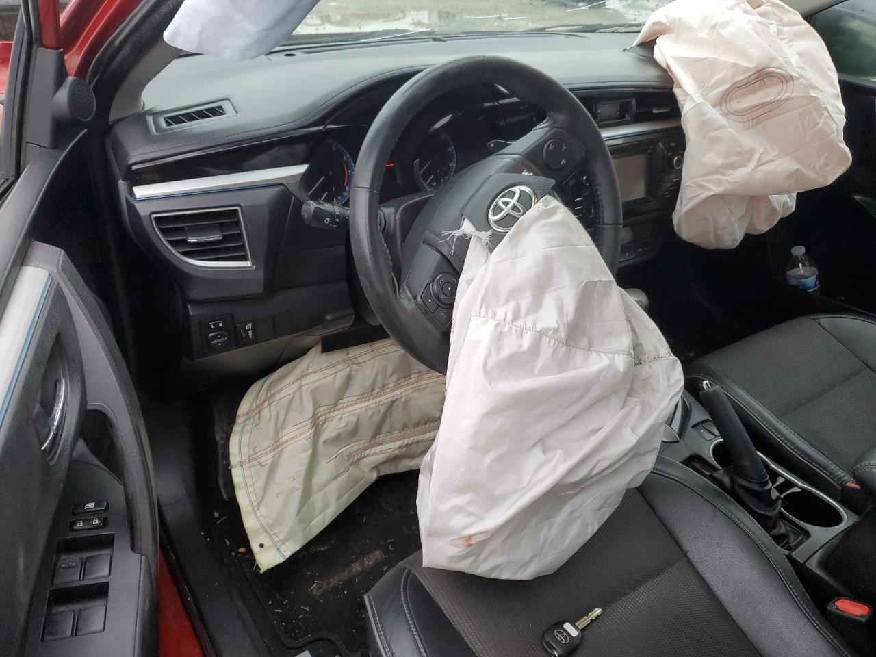 2015 Toyota Corolla VIN 2T1BURHE3FC234228 Copart auction photo, front end damage thumbnail 8