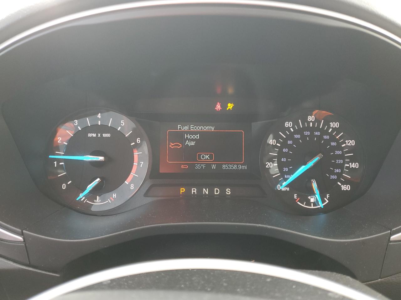 2014 Ford Fusion VIN 3FA6P0H70ER345341 Copart auction photo, rear end damage thumbnail 9