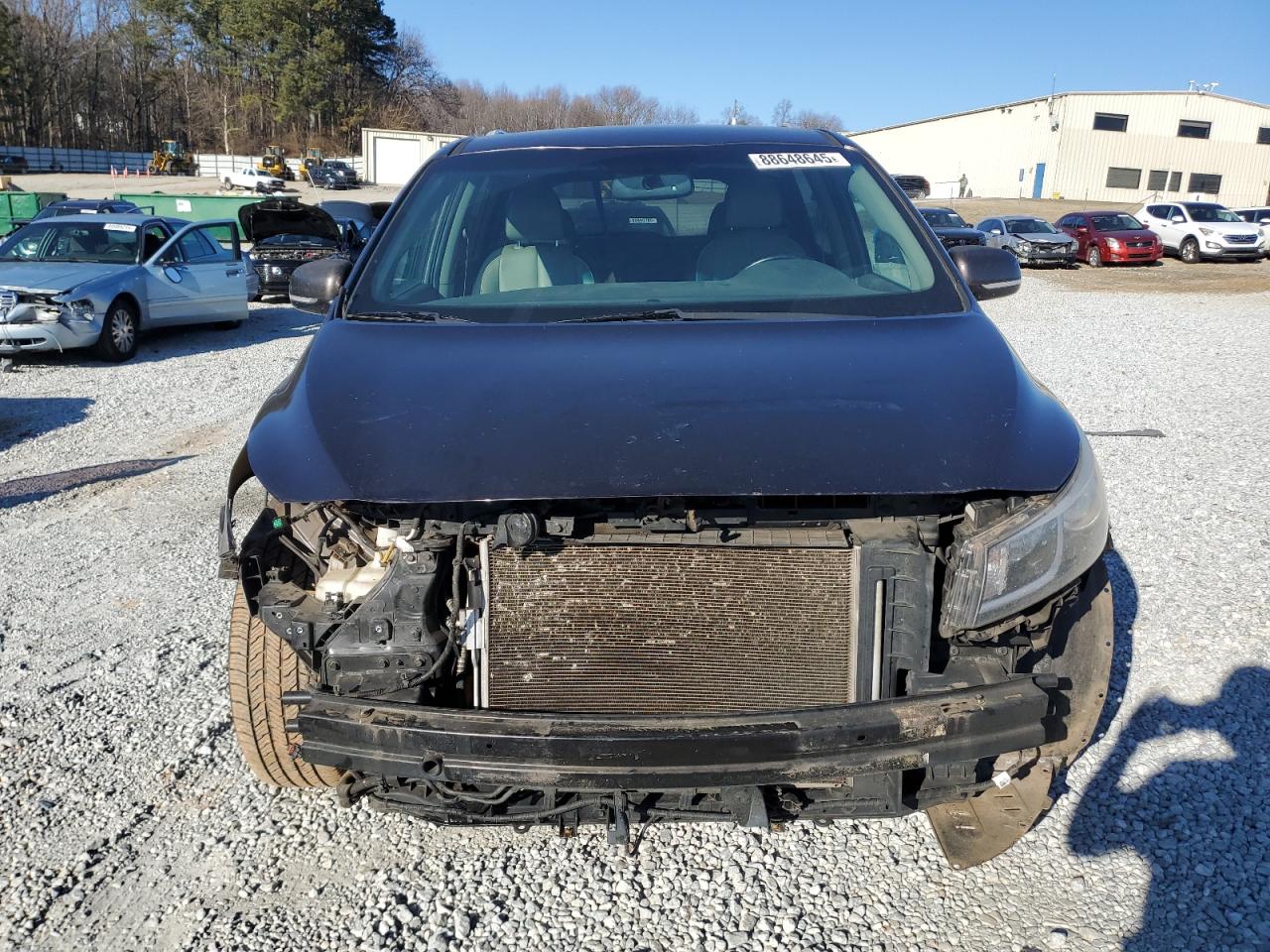 2016 KIA Sedona VIN KNDMC5C11G6107687 Copart auction photo, front end damage thumbnail 5