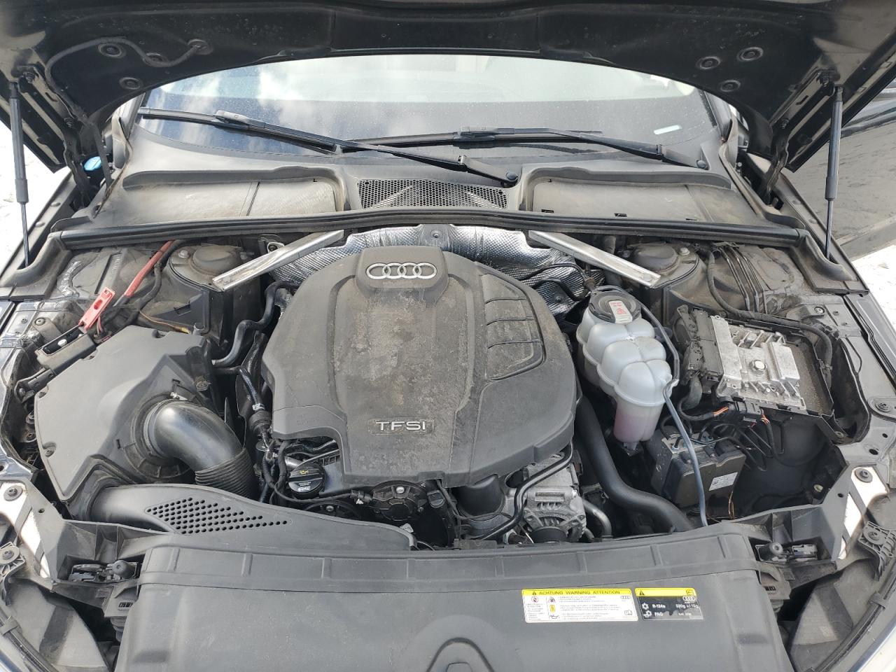 2017 Audi A4 VIN WAUANAF46HN033599 Copart auction photo, water/flood damage thumbnail 11