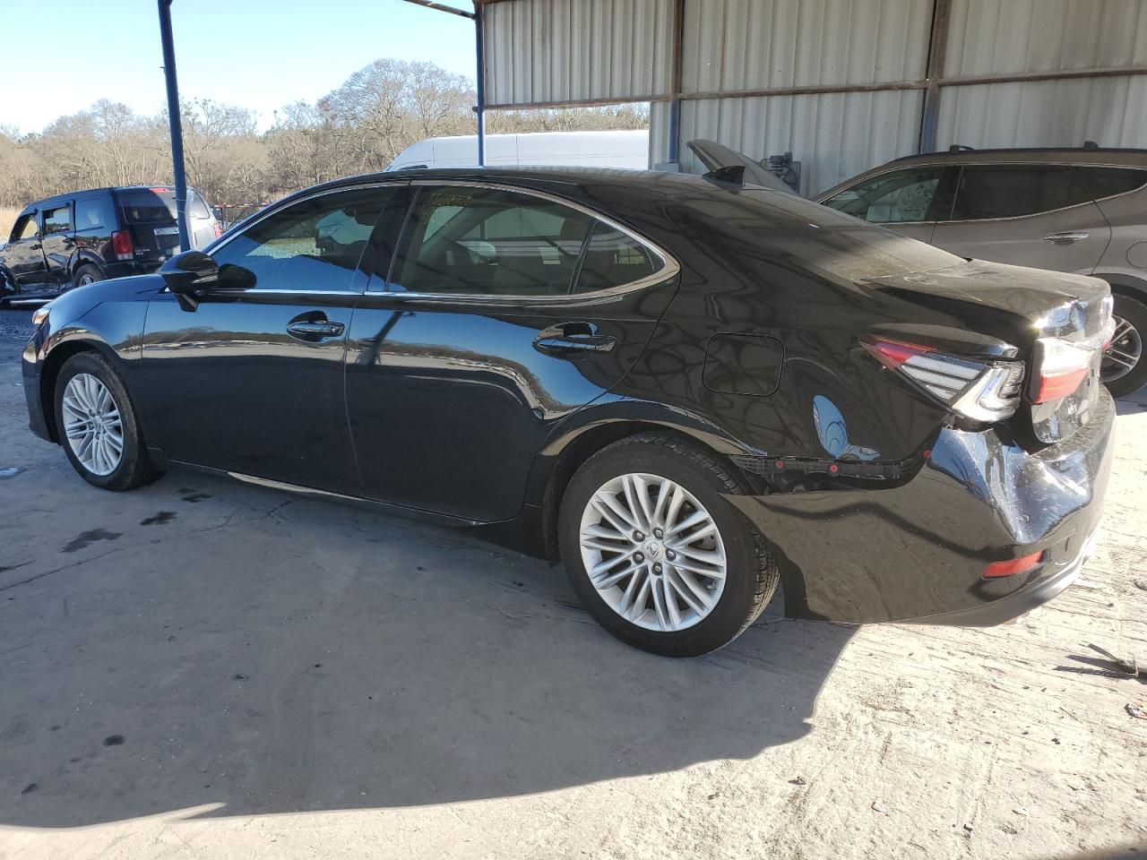 2017 Lexus ES VIN 58ABK1GG5HU051109 Copart auction photo, rear end / front end damage thumbnail 2