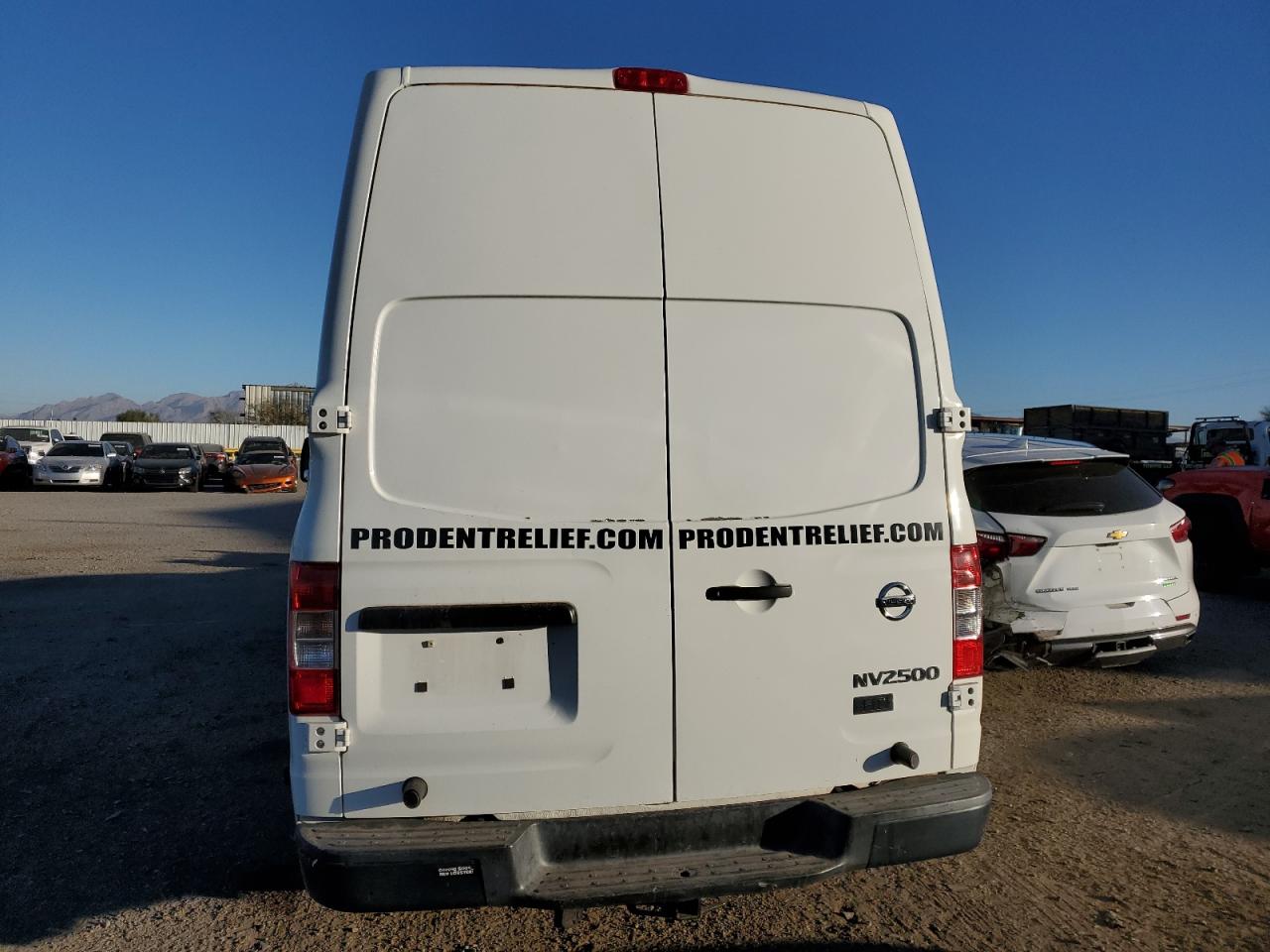2016 Nissan NV VIN 1N6AF0LY4GN815008 Copart auction photo, front end damage thumbnail 6