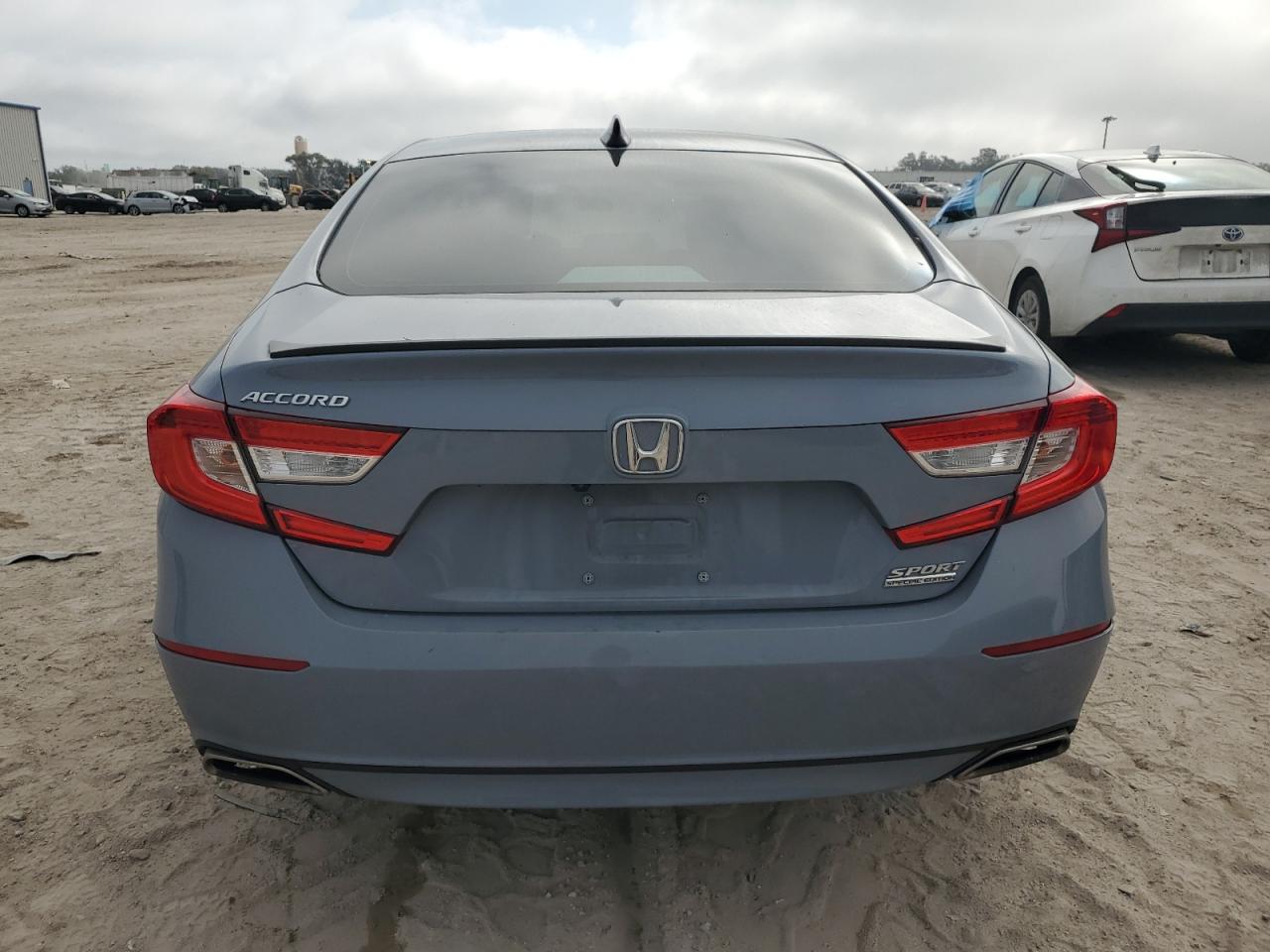 2022 Honda Accord VIN 1HGCV1F49NA068623 Copart auction photo, all over damage thumbnail 6