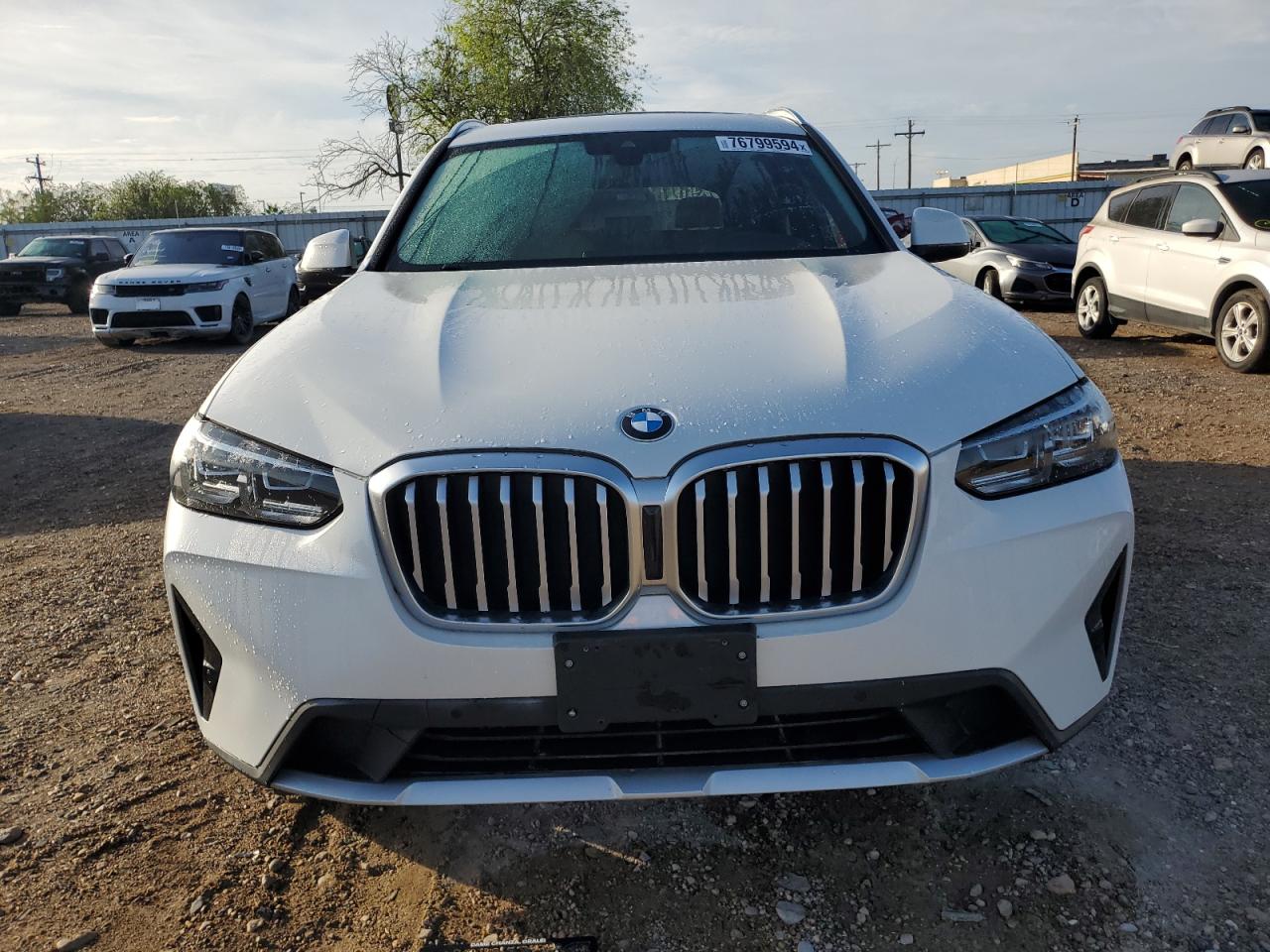 2022 BMW X3 VIN 5UX43DP01N9N29433 Copart auction photo, rear end / minor dent/scratches damage thumbnail 5