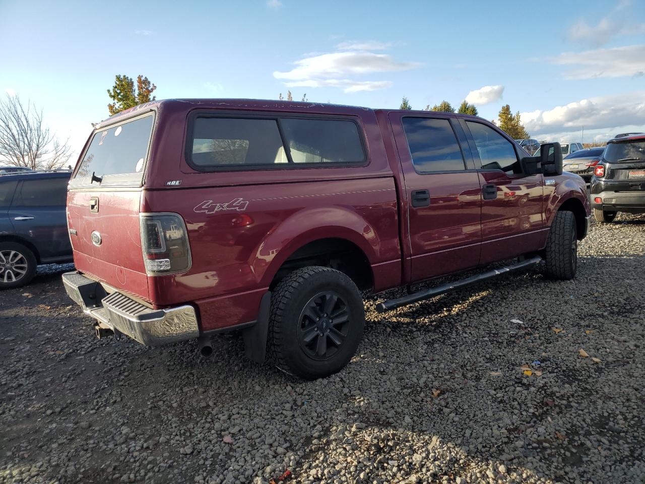 2004 Ford F-150 VIN 1FTPW14554KD12317 Copart auction photo, undercarriage damage thumbnail 3