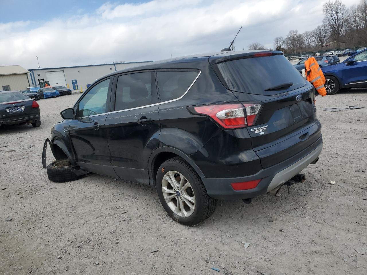 2017 Ford Escape VIN 1FMCU9G9XHUB68061 Copart auction photo, front end / undercarriage damage thumbnail 2