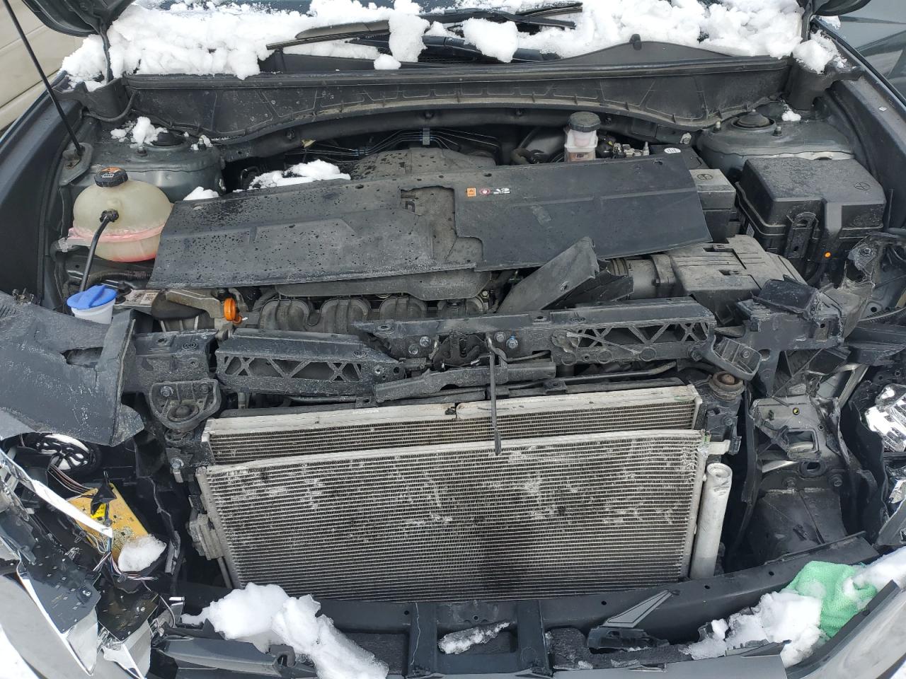 2022 Hyundai Tucson VIN 5NMJBCAE5NH154804 Copart auction photo, front end damage thumbnail 12