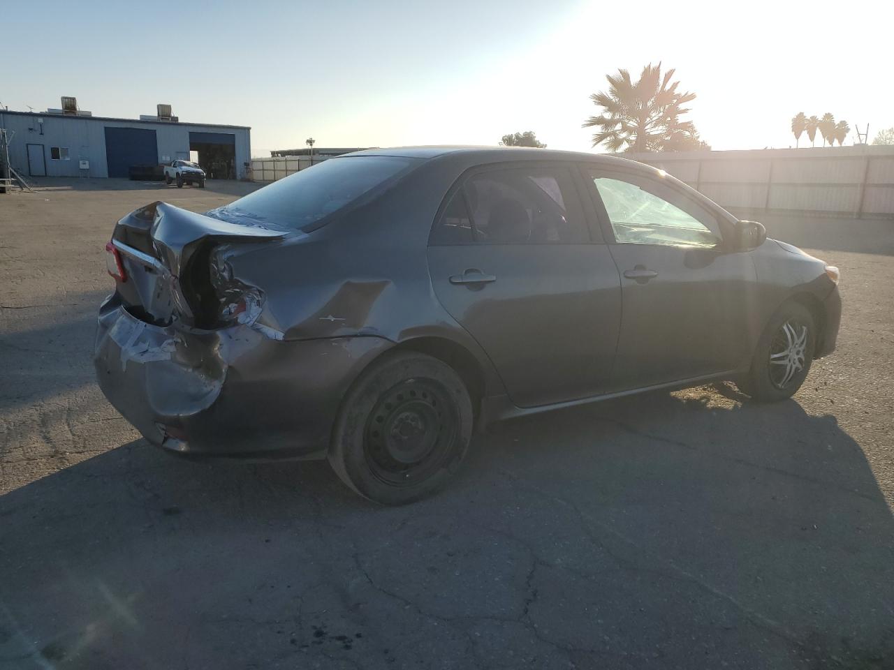 2012 Toyota Corolla VIN 5YFBU4EE8CP003134 Copart auction photo, rear end / front end damage thumbnail 3