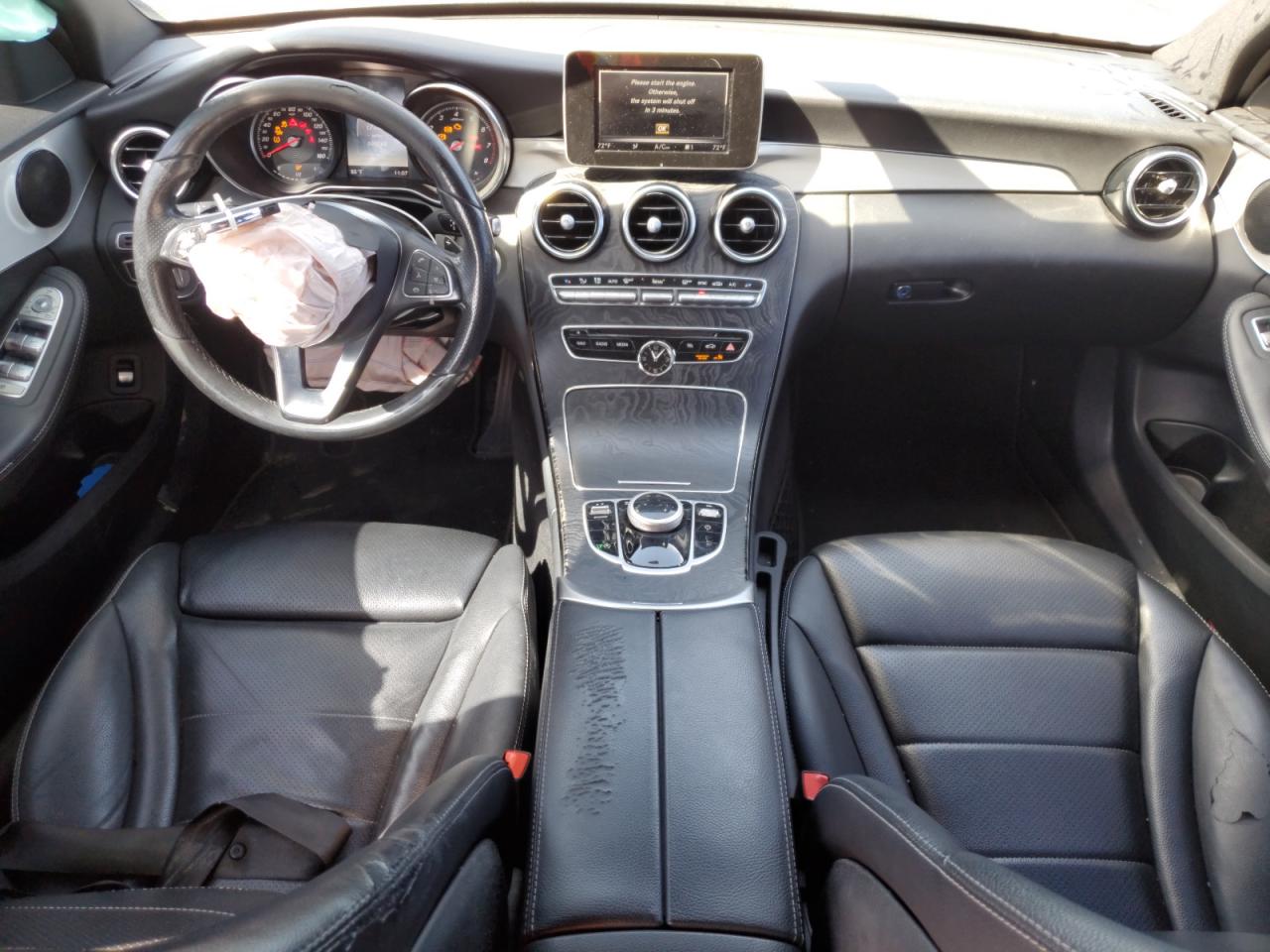 2018 Mercedes-Benz C-klasse VIN 55SWF4JB3JU279901 Copart auction photo, front end / minor dent/scratches damage thumbnail 8