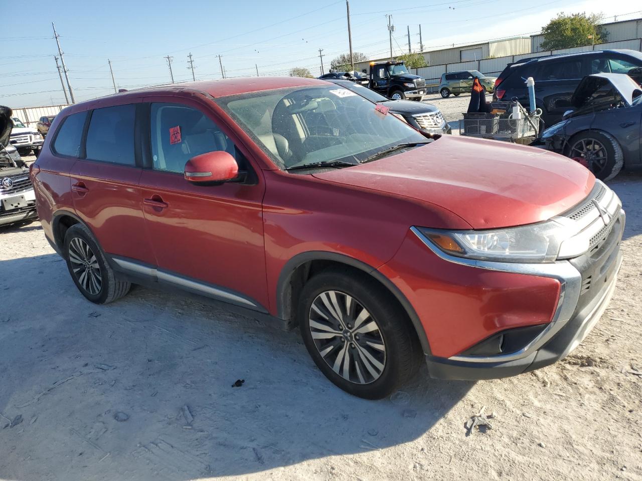 2019 Mitsubishi Outlander VIN JA4AD3A32KZ042665 Copart auction photo, front end / hail damage thumbnail 4