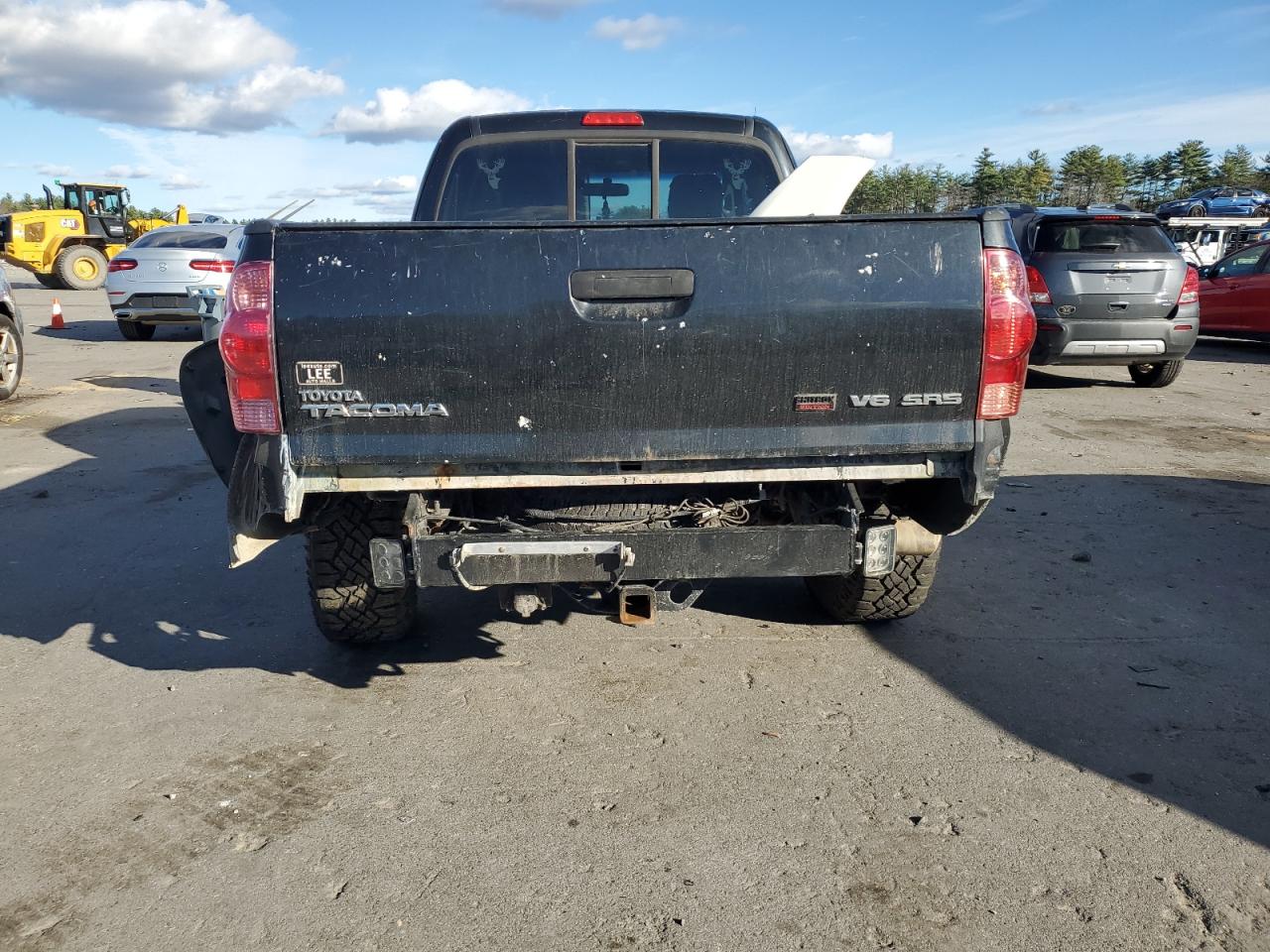 2008 Toyota Tacoma VIN 5TEUU42N08Z544323 Copart auction photo, side damage thumbnail 6