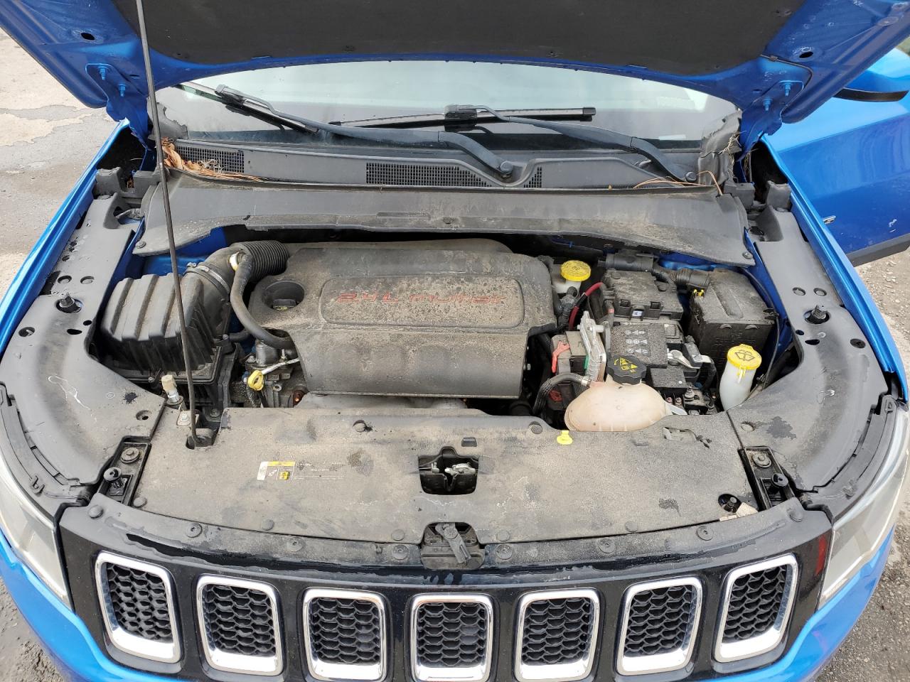 2018 Jeep Compass VIN 3C4NJCBB8JT204827 Copart auction photo, front end damage thumbnail 12