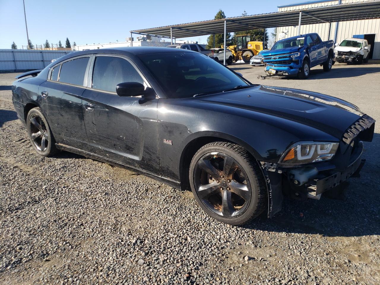 2014 Dodge Charger VIN 2C3CDXCT9EH349973 Copart auction photo, front end damage thumbnail 4
