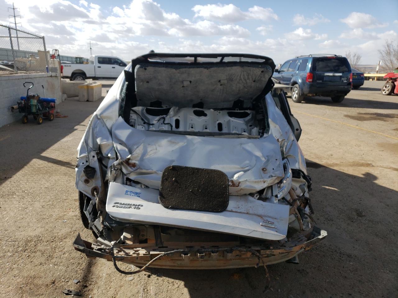 2019 Ford Fusion VIN 3FA6P0HD3KR199423 Copart auction photo, rollover damage thumbnail 6