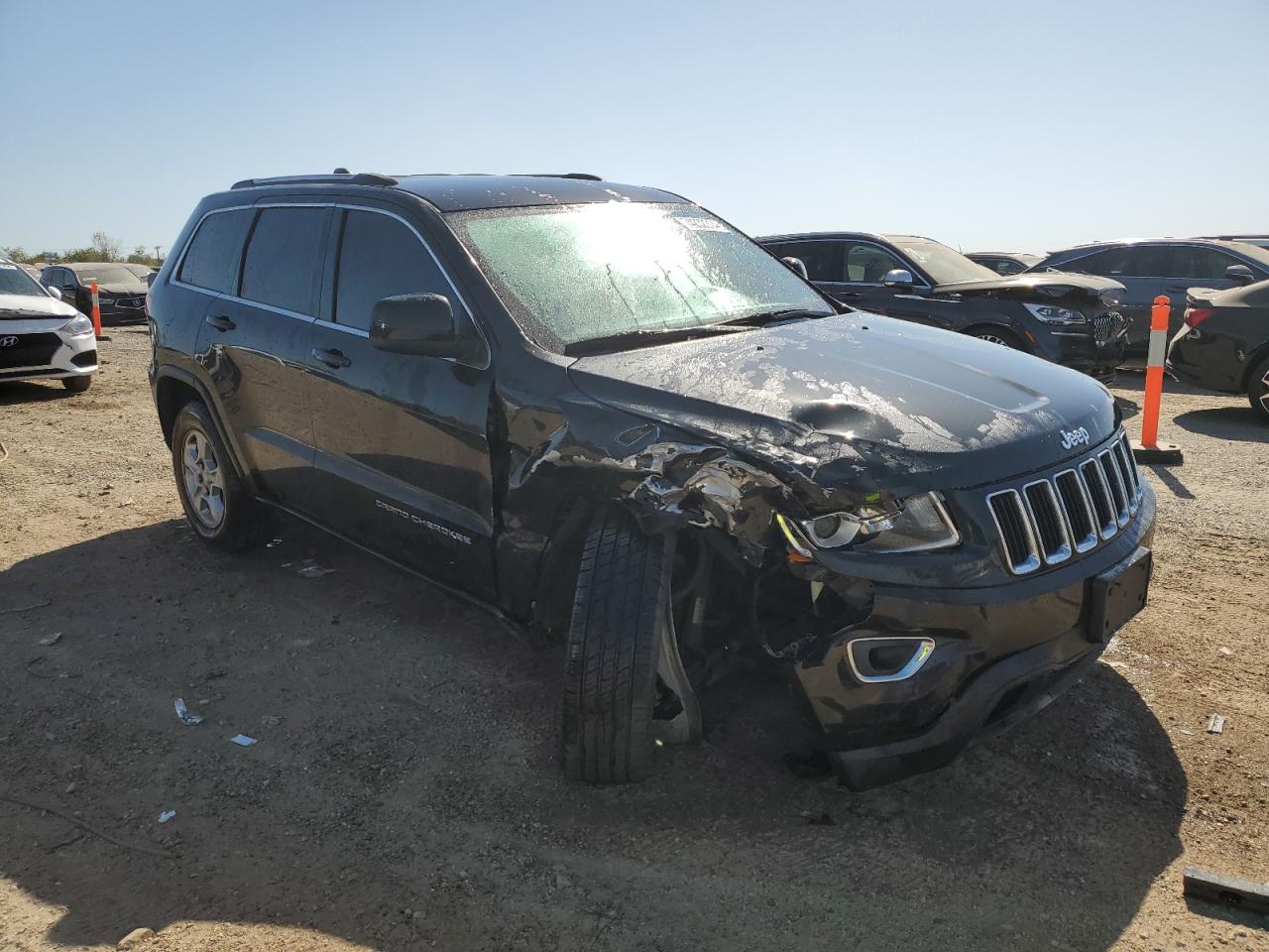 2014 Jeep Grand Cherokee VIN 1C4RJFAG6EC361886 Copart auction photo, side damage thumbnail 4