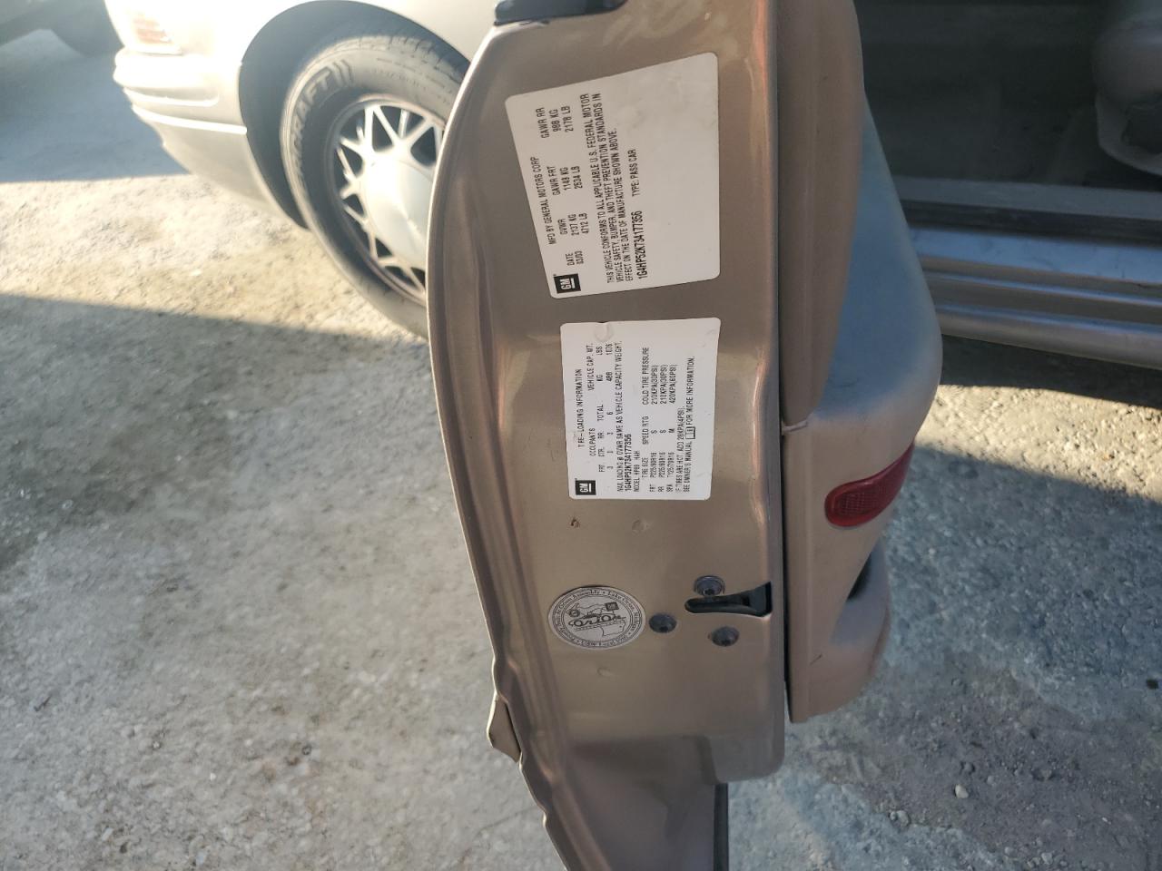 2003 Buick LeSabre VIN 1G4HP52K734177356 Copart auction photo, all over damage thumbnail 12