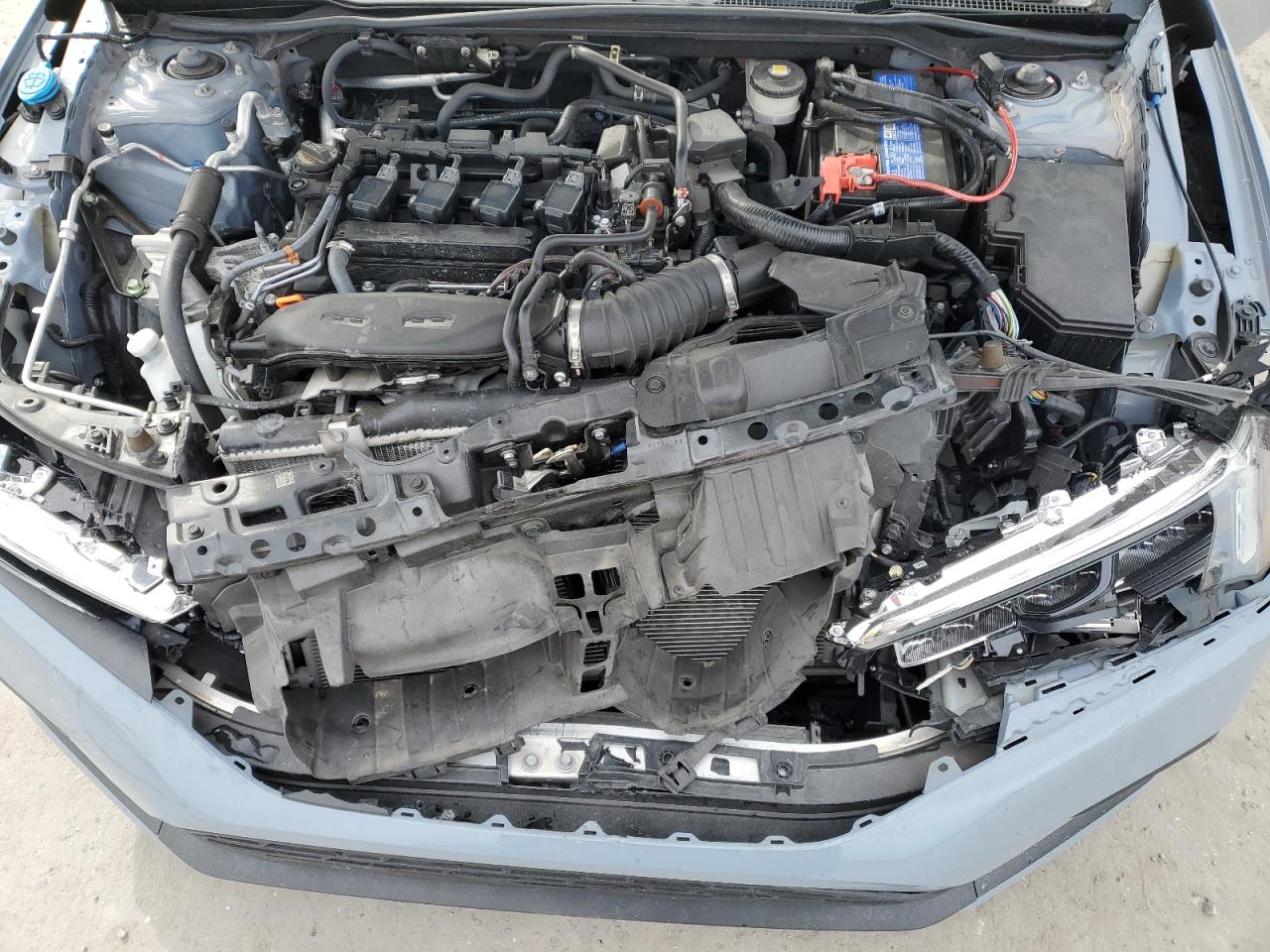 2022 Honda Civic VIN 2HGFE1E5XNH470739 Copart auction photo, front end damage thumbnail 12