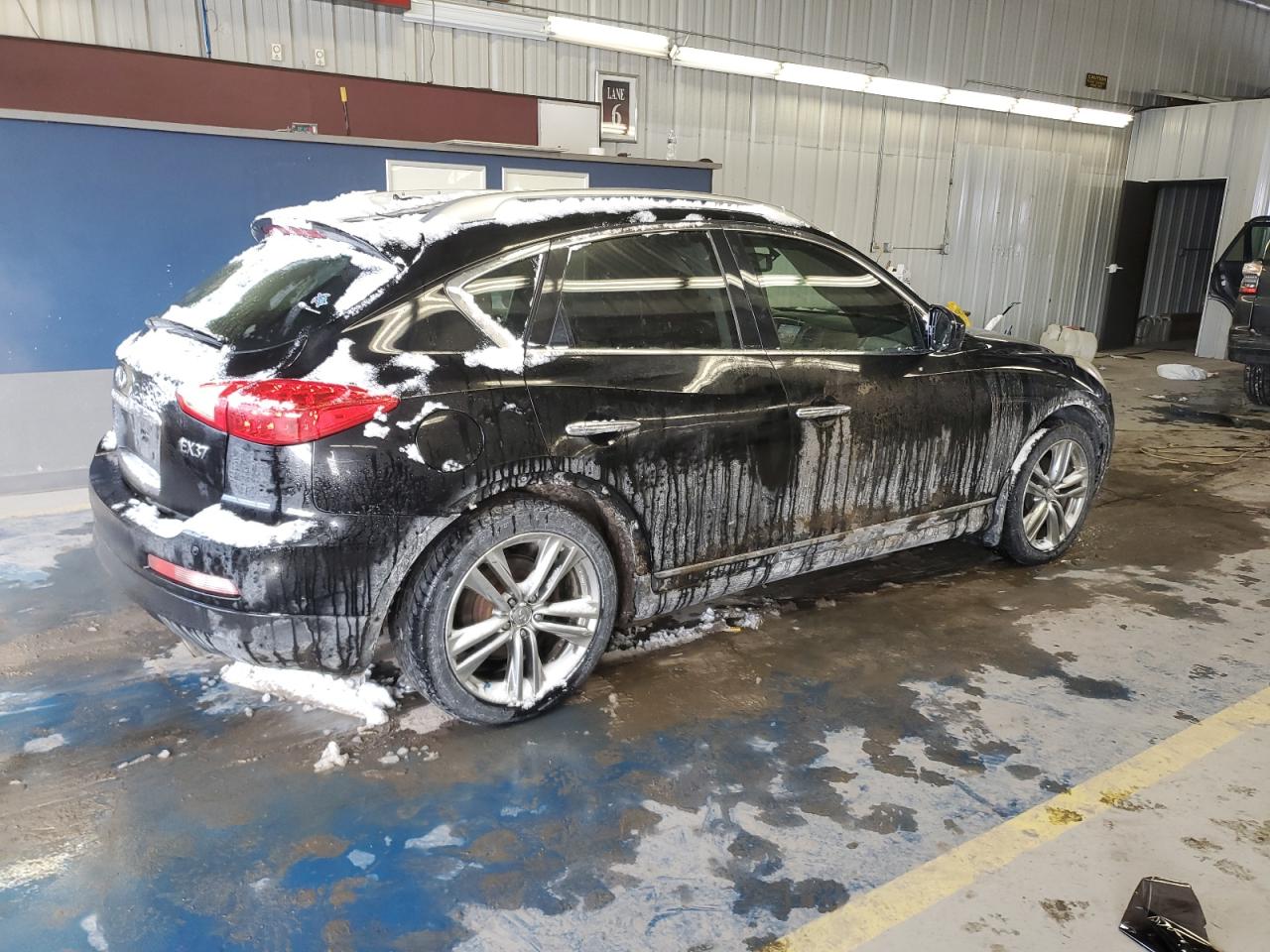 2013 Infiniti EX VIN JN1BJ0HR9DM481201 Copart auction photo, front end / minor dent/scratches damage thumbnail 3