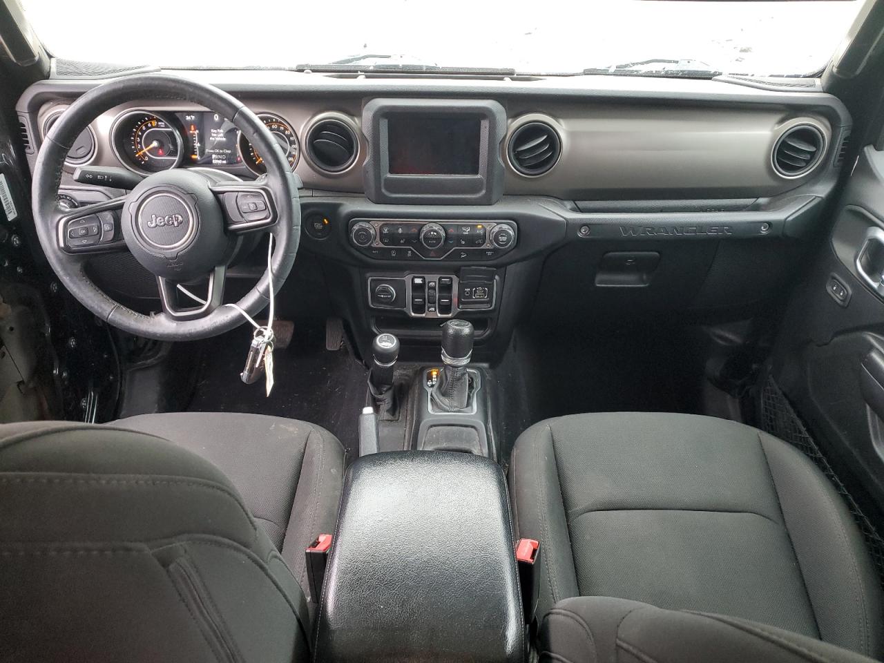 2018 Jeep Wrangler VIN 1C4HJXDG9JW221742 Copart auction photo, front end damage thumbnail 8