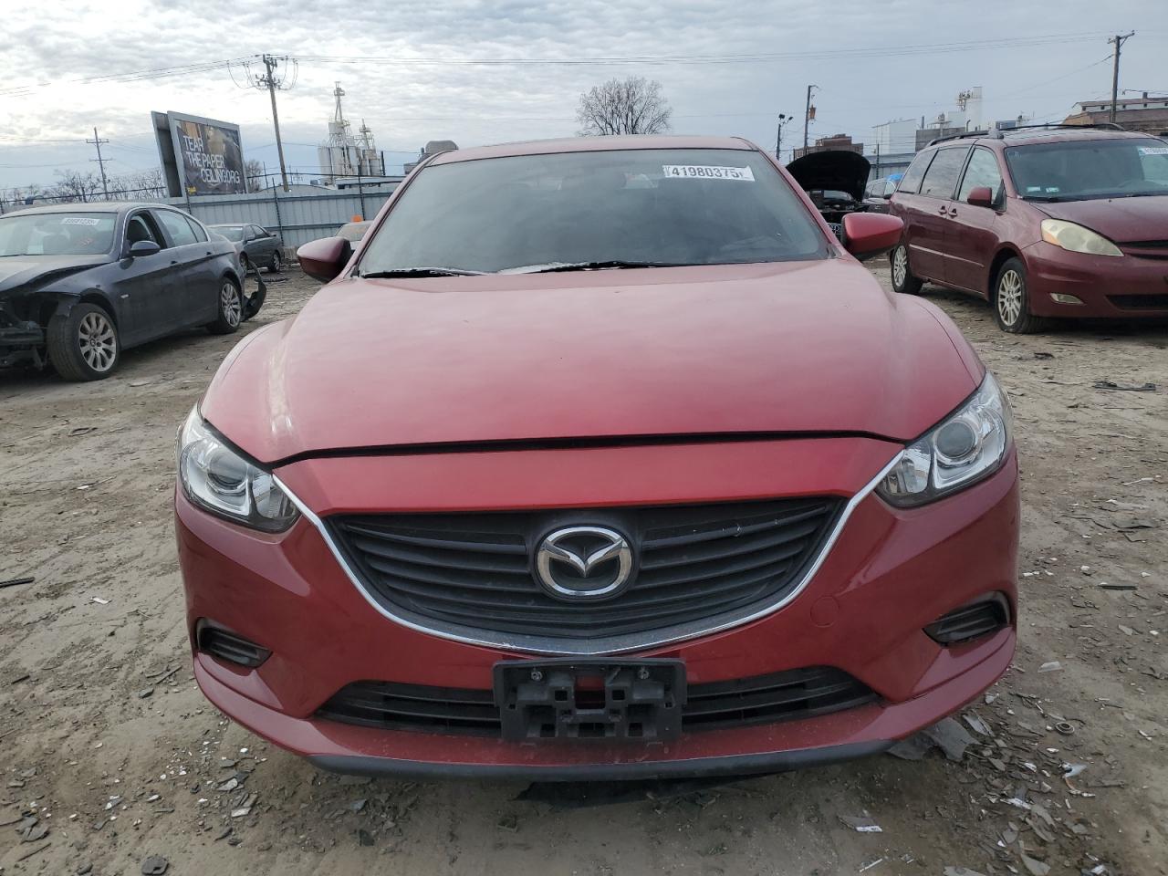 2015 Mazda 6 VIN JM1GJ1V50F1184106 Copart auction photo, rear end damage thumbnail 5