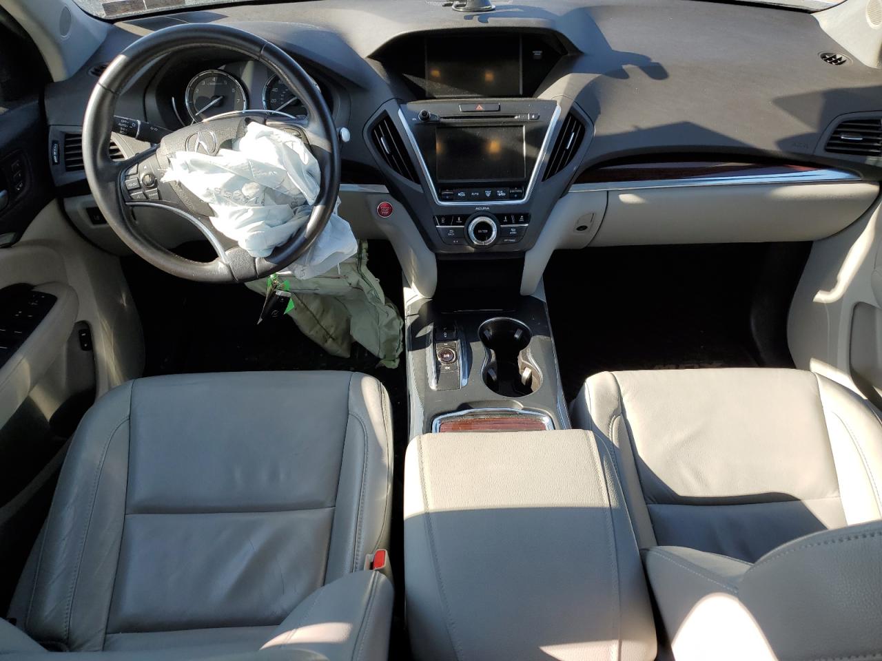 2016 Acura MDX VIN 5FRYD4H40GB027344 Copart auction photo, front end damage thumbnail 8