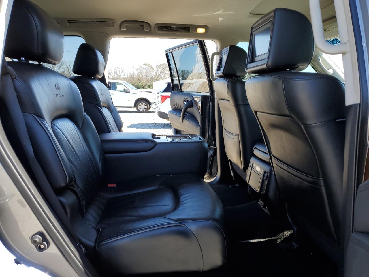 2011 Infiniti QX56 VIN JN8AZ2NF1B9503512 Copart auction photo, front end damage thumbnail 11