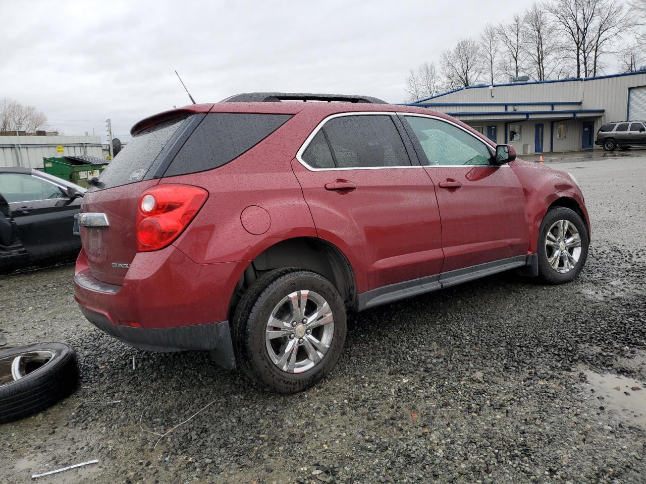 2012 Chevrolet Equinox VIN 2GNALDEK1C6210574 Copart auction photo, front end / side damage thumbnail 3