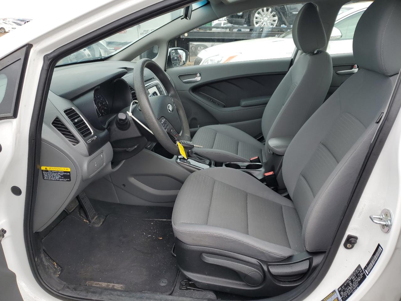 2017 KIA Forte VIN 3KPFL4A77HE089055 Copart auction photo, front end damage thumbnail 7