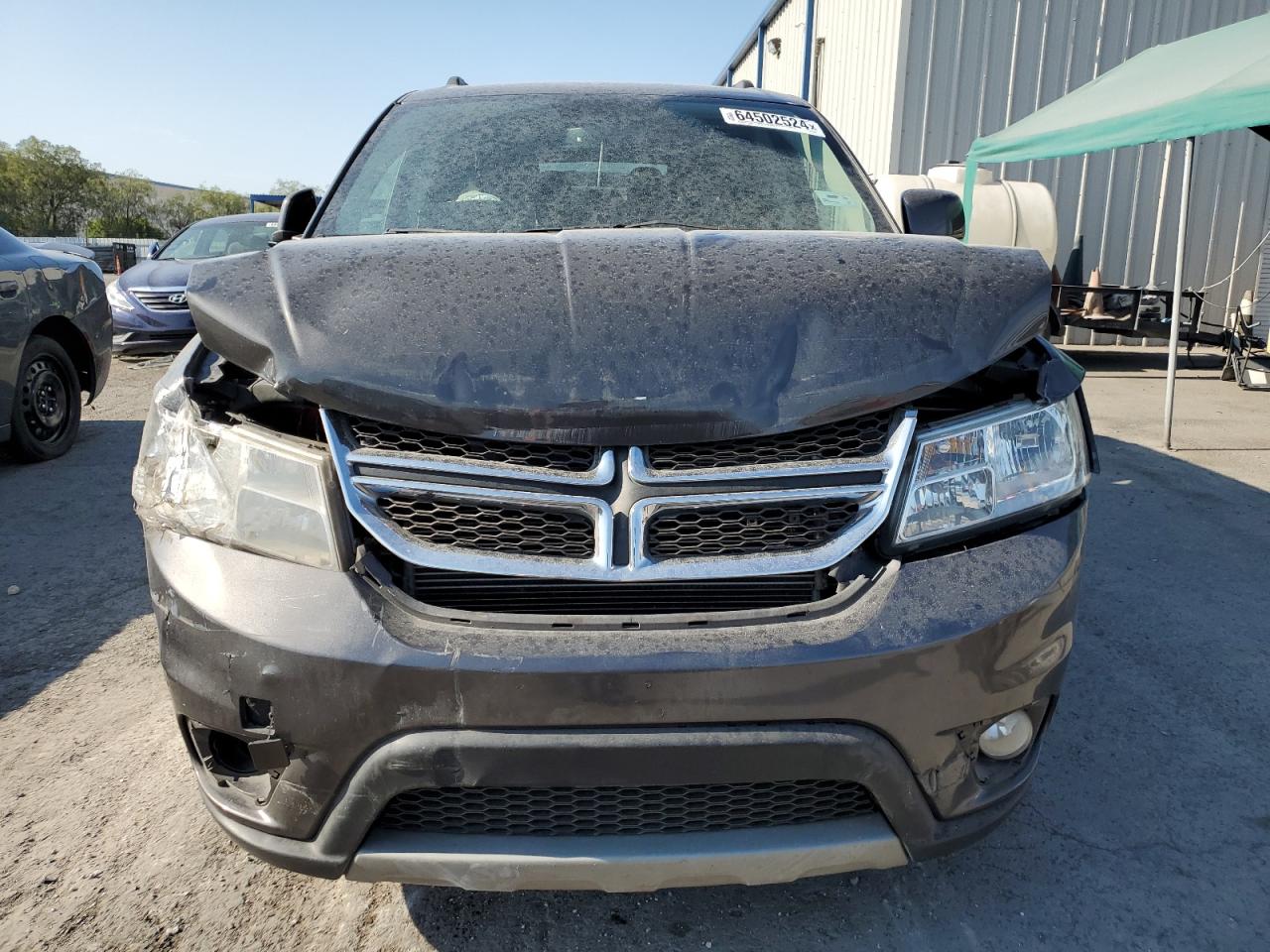 2017 Dodge Journey VIN 3C4PDCBB3HT529847 Copart auction photo, front end damage thumbnail 5